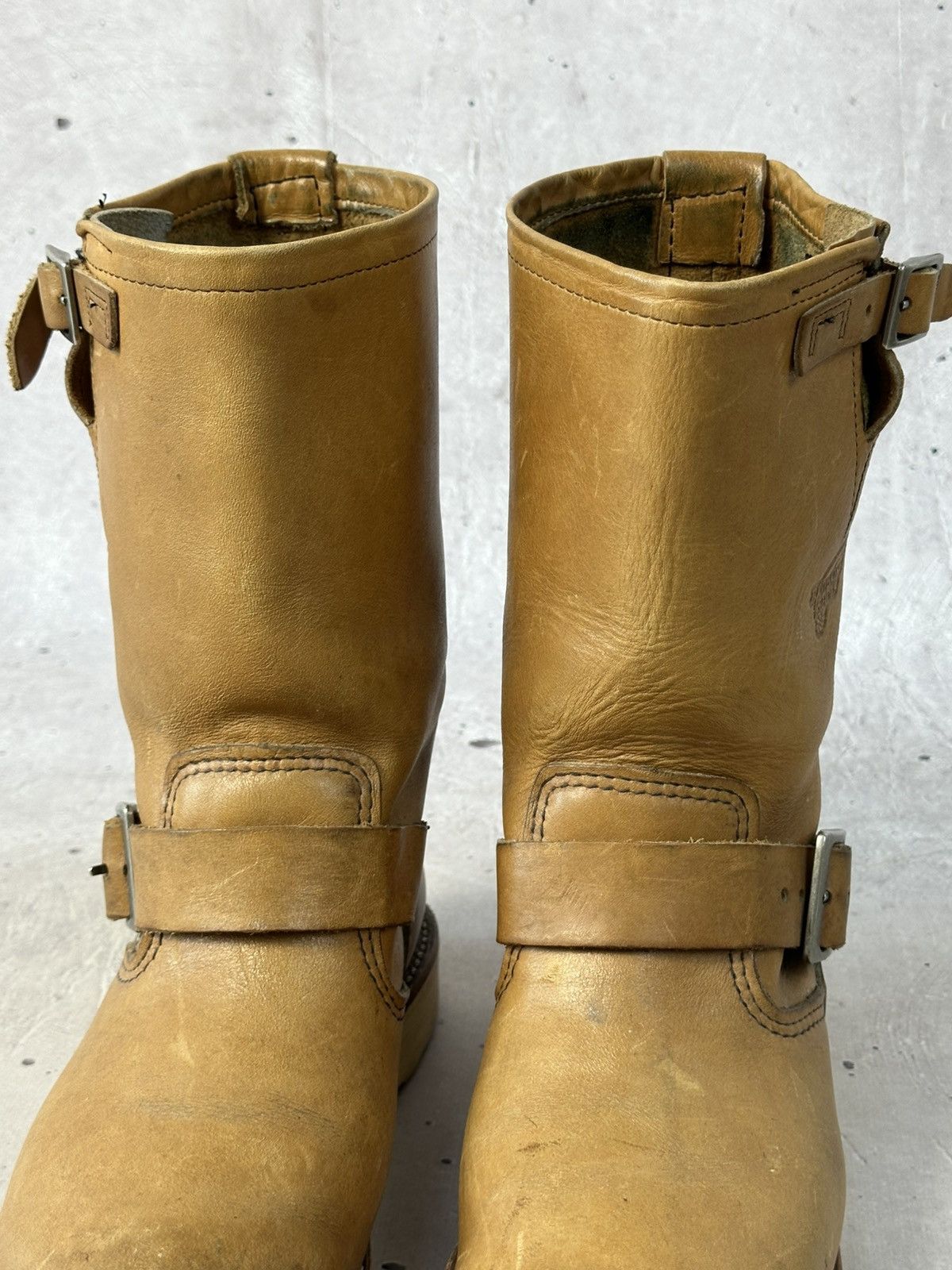 Red Wing Red Wing 9027 Leather Beige Made in USA Women’s Boots Size US 7.5 / IT 37.5 - 6 Thumbnail