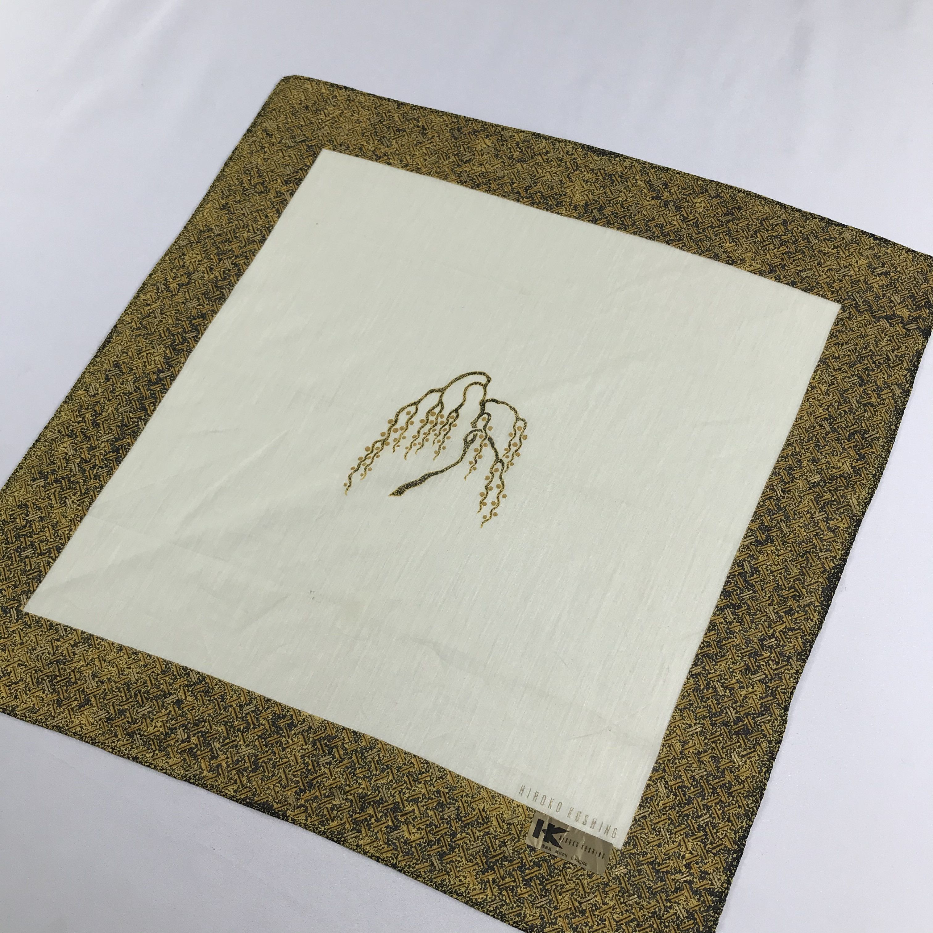 Hiroko Koshino Homme Hiroko Koshino Handkerchief Neckerchief Bandana H690 Size ONE SIZE - 4 Thumbnail