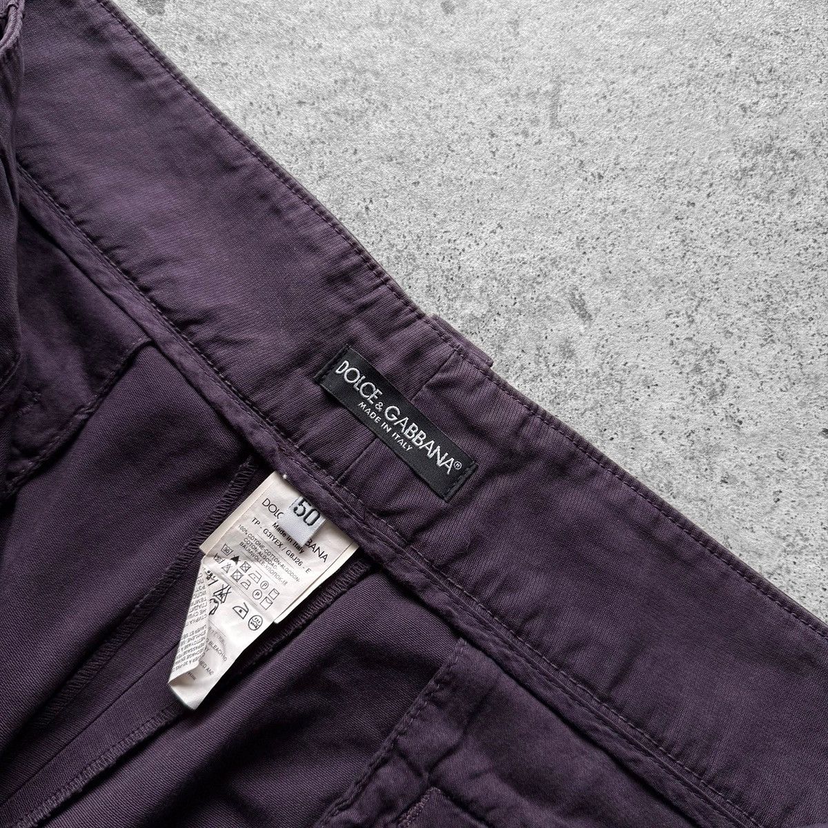 Dolce & Gabbana Dolce & Gabbana Classic Italian Tailored Cotton Pants Size US 36 / EU 52 - 5 Thumbnail