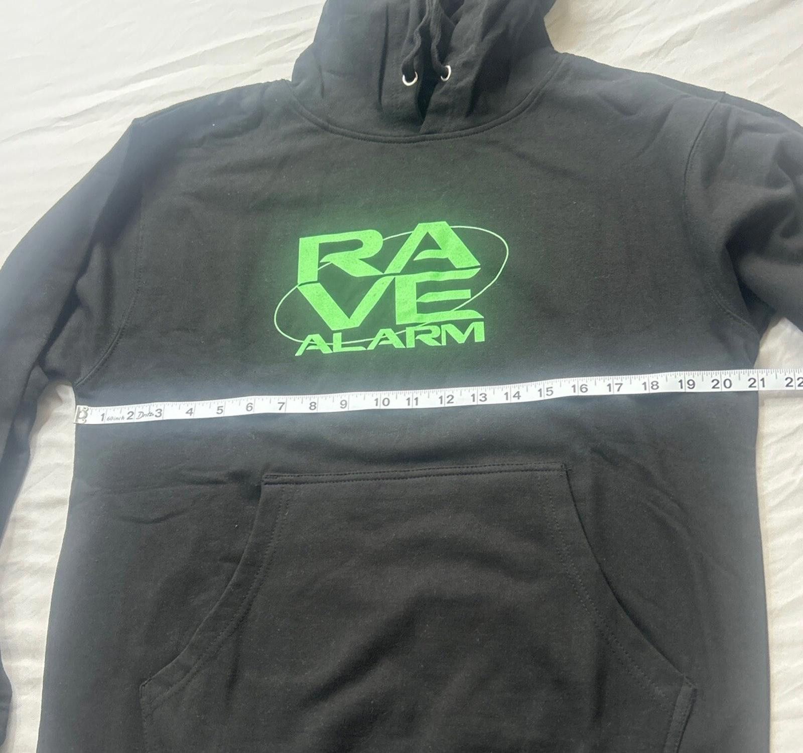 Other Dombresky X Noizu Rave Alarm Black Hoodie Mens Medium EDM Size US M / EU 48-50 / 2 - 5 Thumbnail