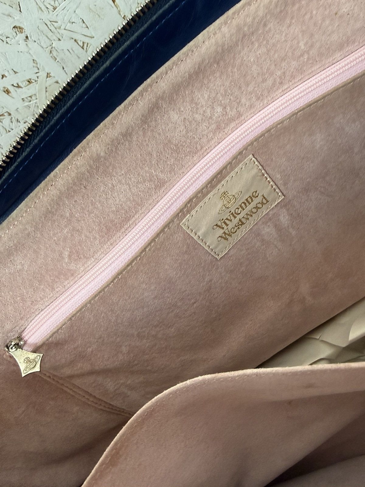 Vivienne Westwood Vivienne Westwood Ocean Camo Suede Leather Travel Bag Size ONE SIZE - 17 Thumbnail