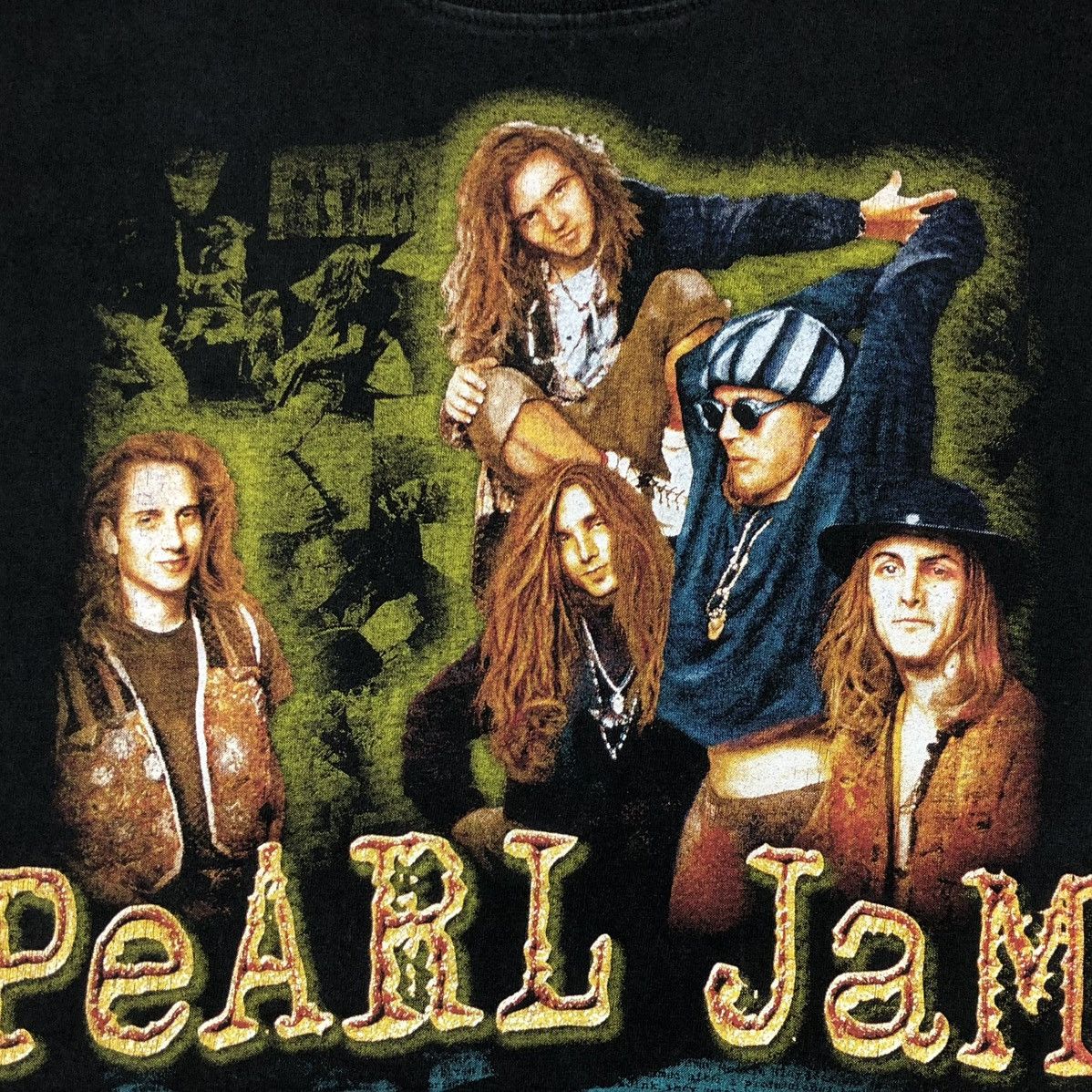 Vintage Vintage Pearl Jam 90s Grunge Band Tee Size US S / EU 44-46 / 1 - 6 Thumbnail