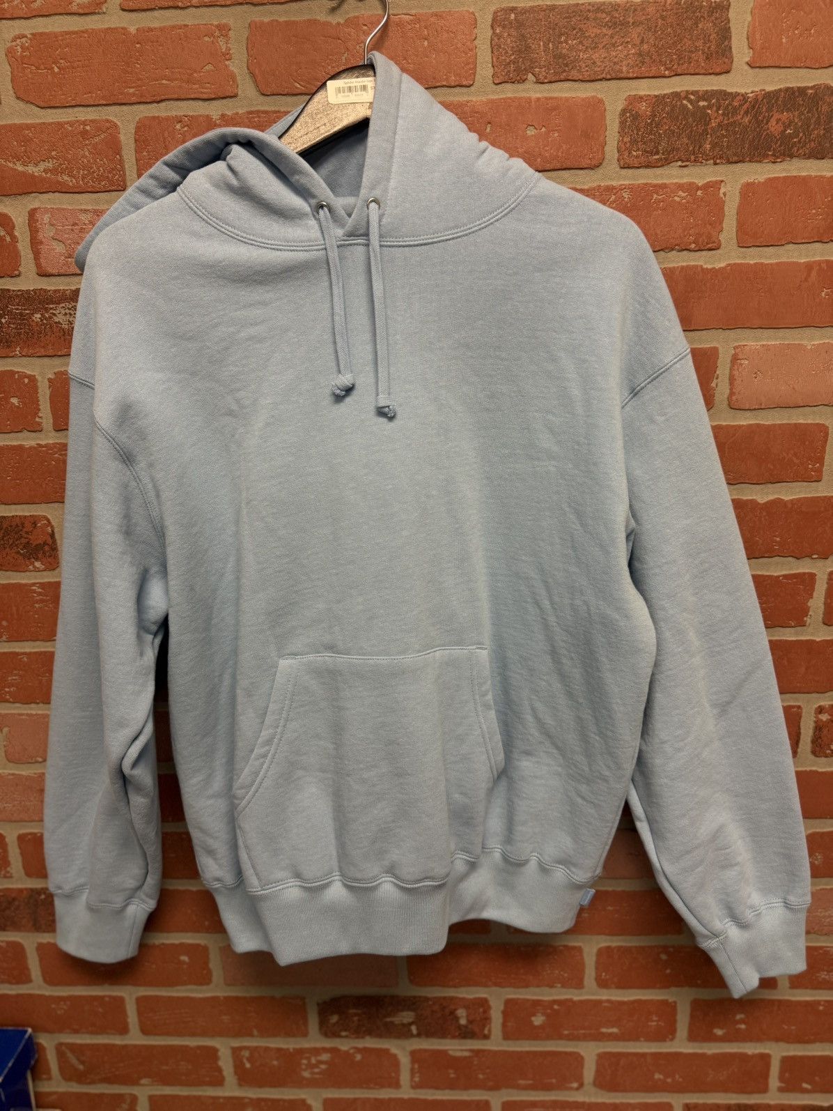 Supreme Supreme Back Logo Baby Blue Hoodie 2024 Size S Size US S / EU 44-46 / 1 - 5 Thumbnail