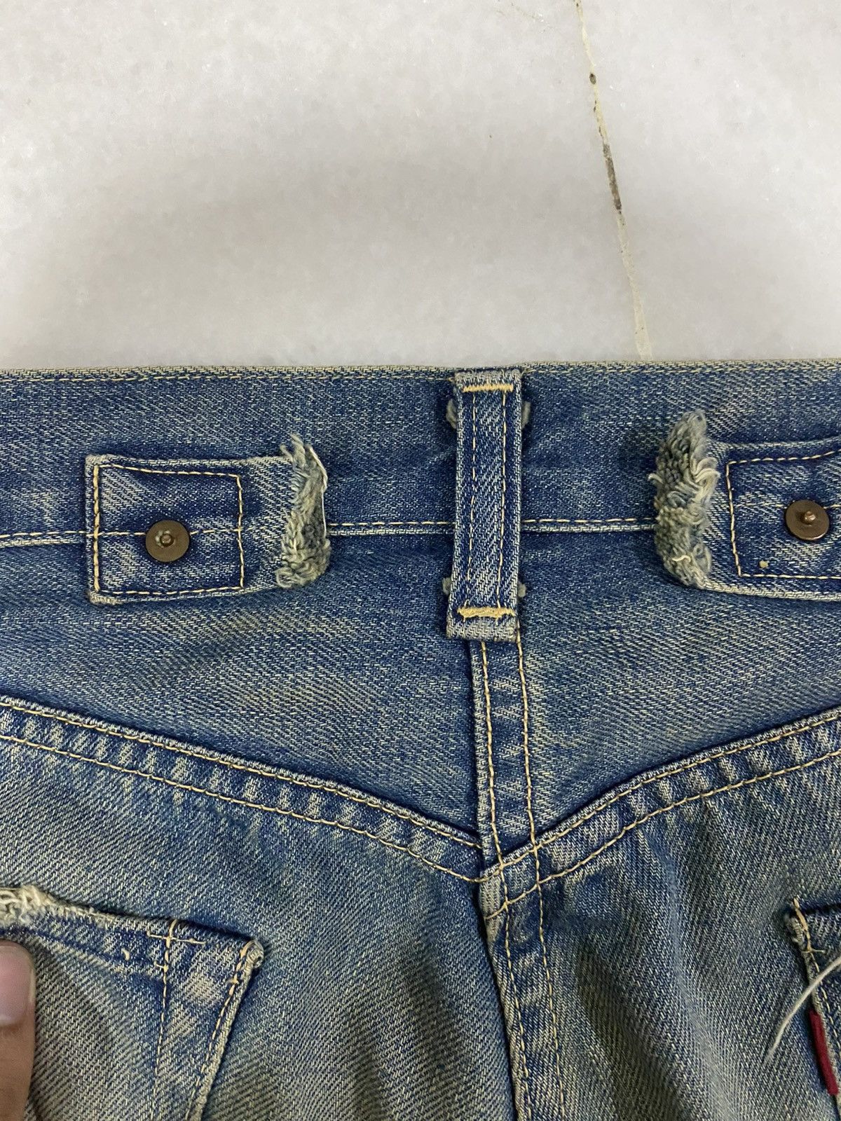 Levi's LEVIS BIG E LOT 37501 RIVETS SELVAGED Size US 28 / EU 44 - 12 Thumbnail