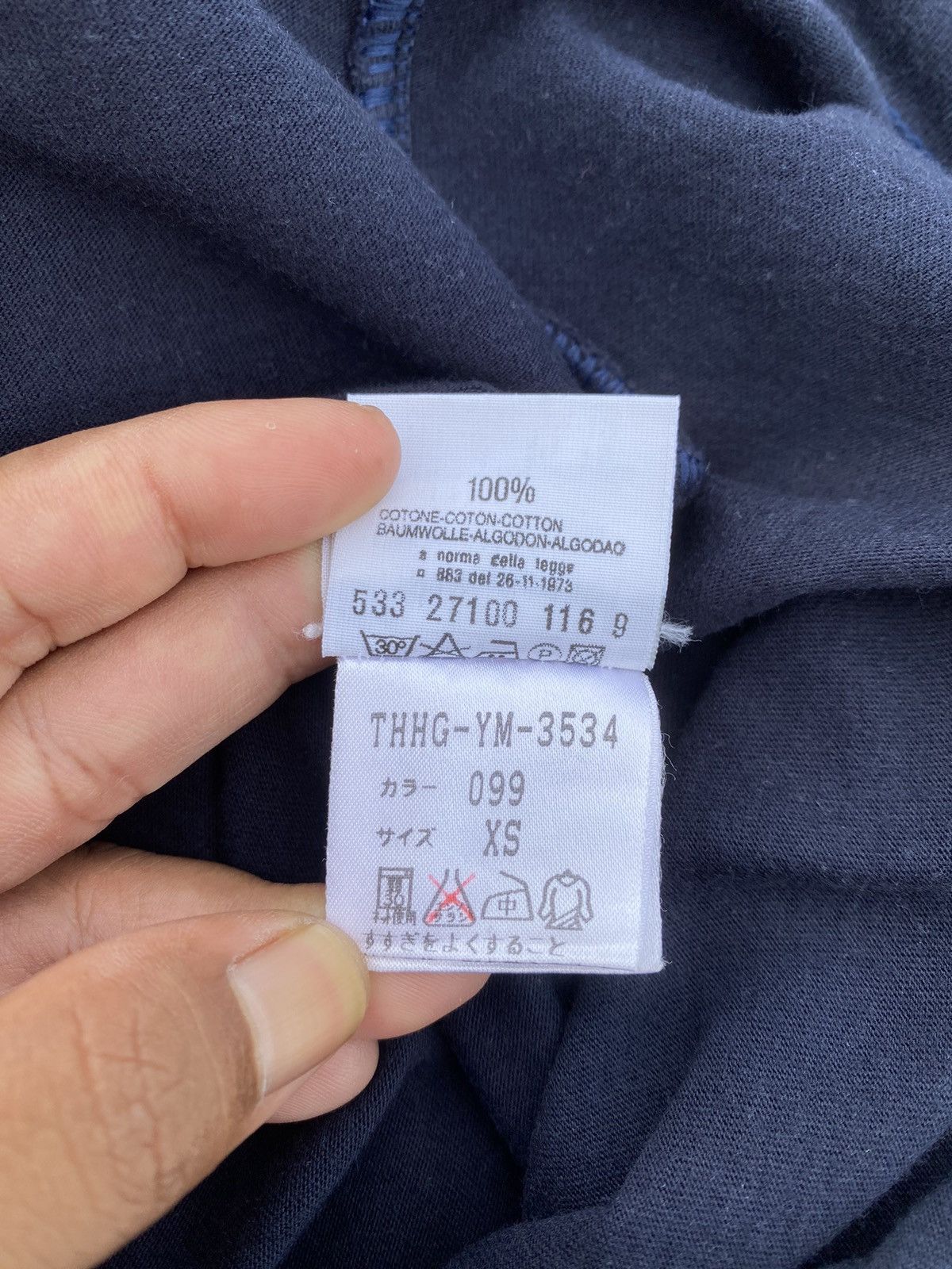Helmut Lang Rare Vintage Helmut Lang Produce 1998 Pocket Tshirt Size US XS / EU 42 / 0 - 15 Thumbnail
