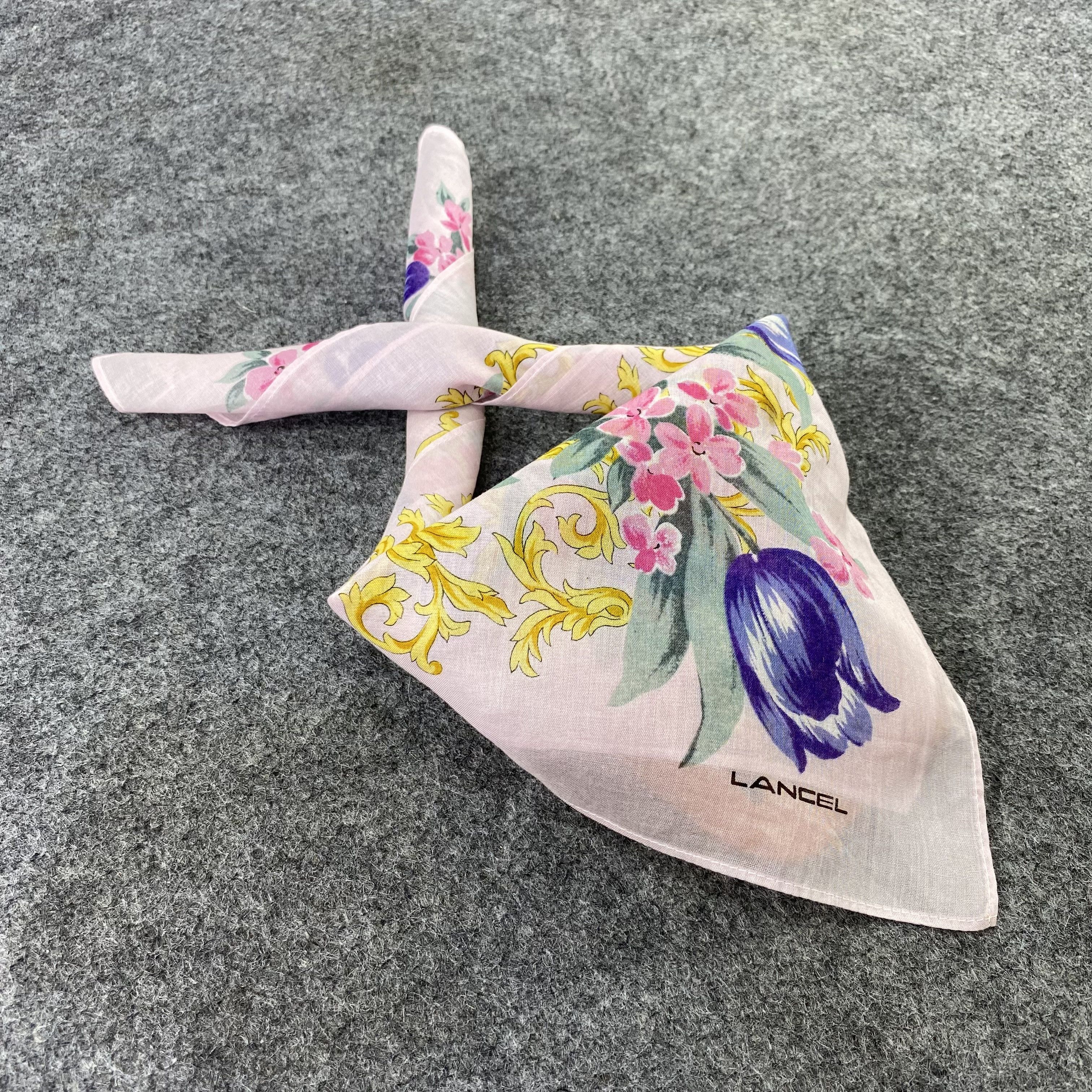 Lancel Lancel Handkerchief / Bandana / Neckerchief-B808 Size ONE SIZE - 1 Thumbnail