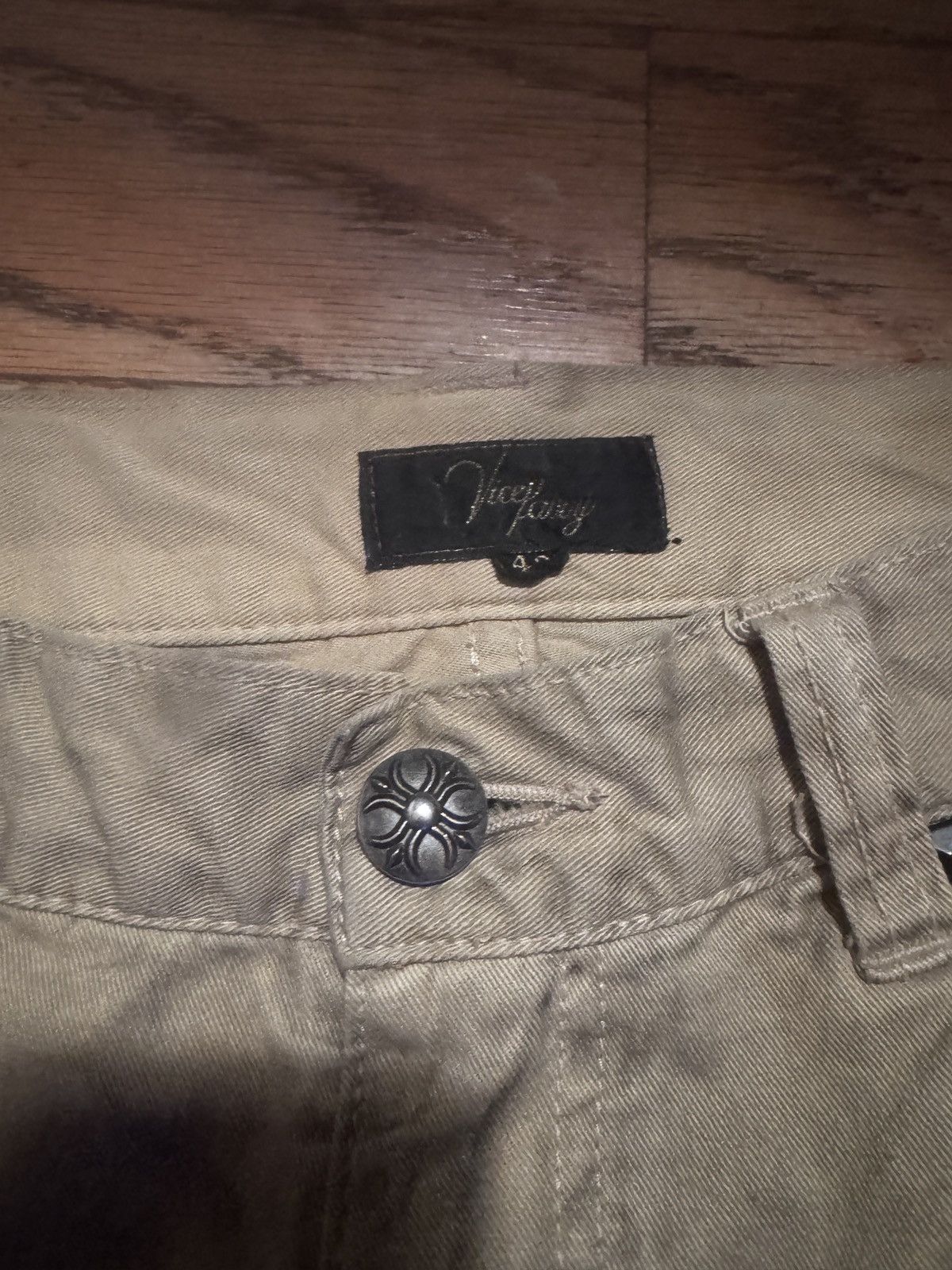 Japanese Brand Vice Fairy Leopard Print Bootcut Pants Size US 29 - 5 Thumbnail