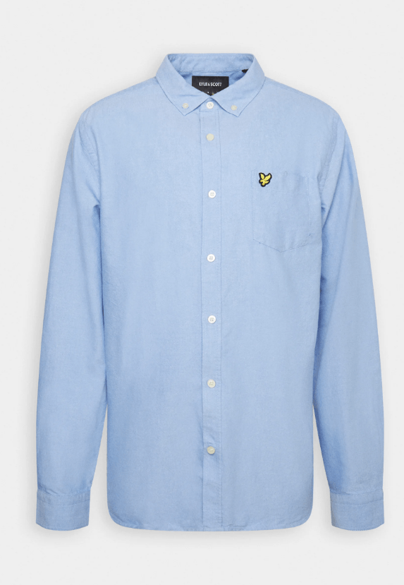 Lyle & Scott LYLE & SCOTT REGULAR FIT WEIGHT OXFORD SHIRT RIVIERA - M Size US M / EU 48-50 / 2 - 4 Thumbnail