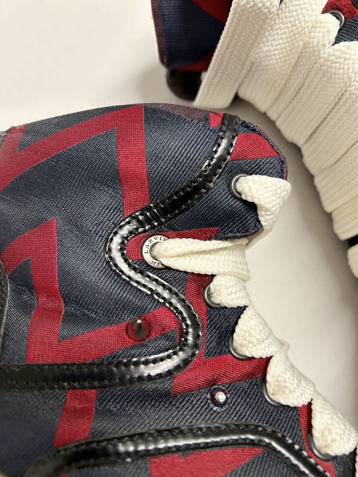 Lanvin SS2012 Zig-Zag Spiked High Top Sneakers Size US 8 / EU 41 - 6 Thumbnail