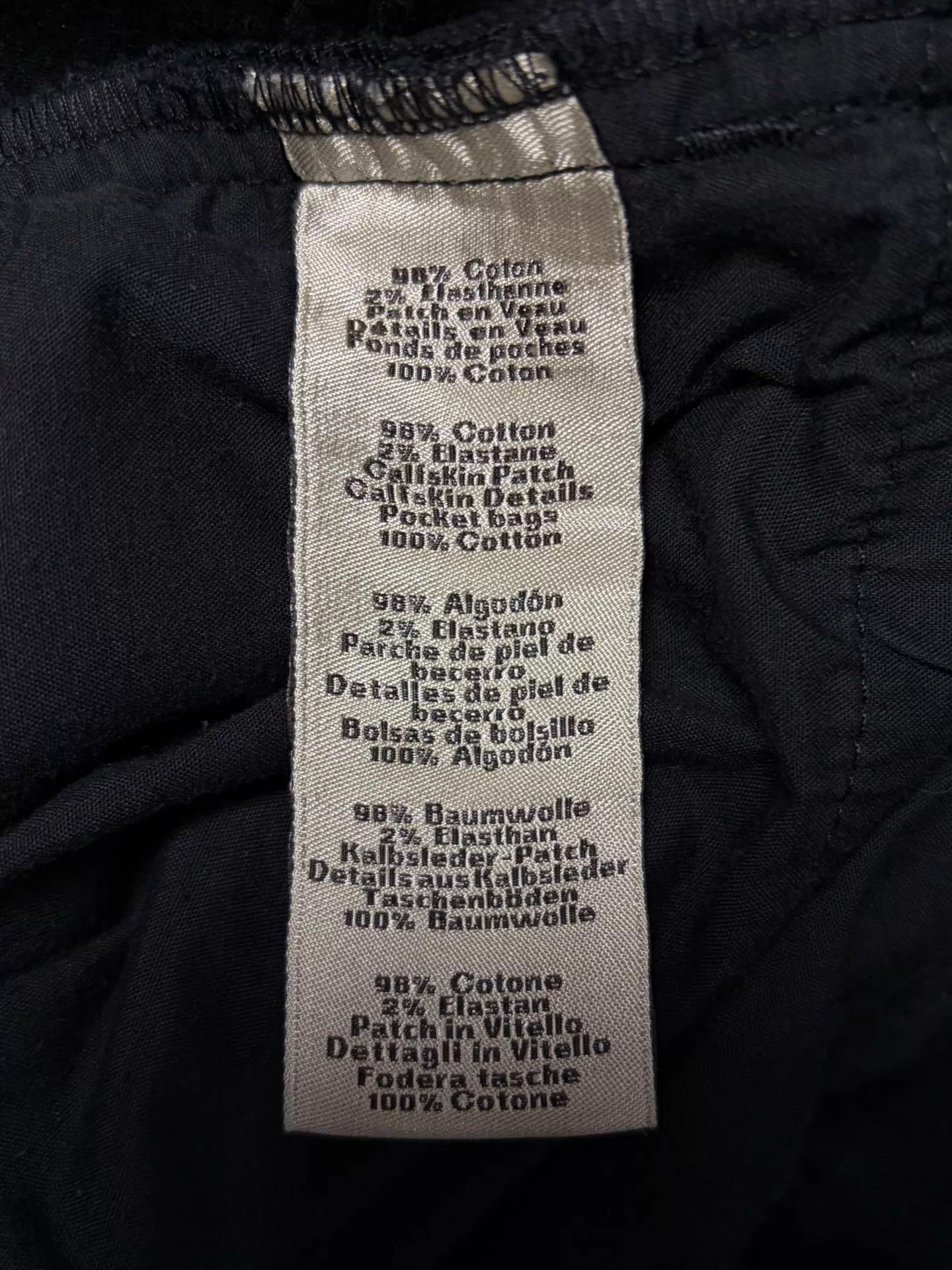 Hermes Hermes Men's Black Straight Fit Chinos 44 Size US 28 / EU 44 - 5 Thumbnail