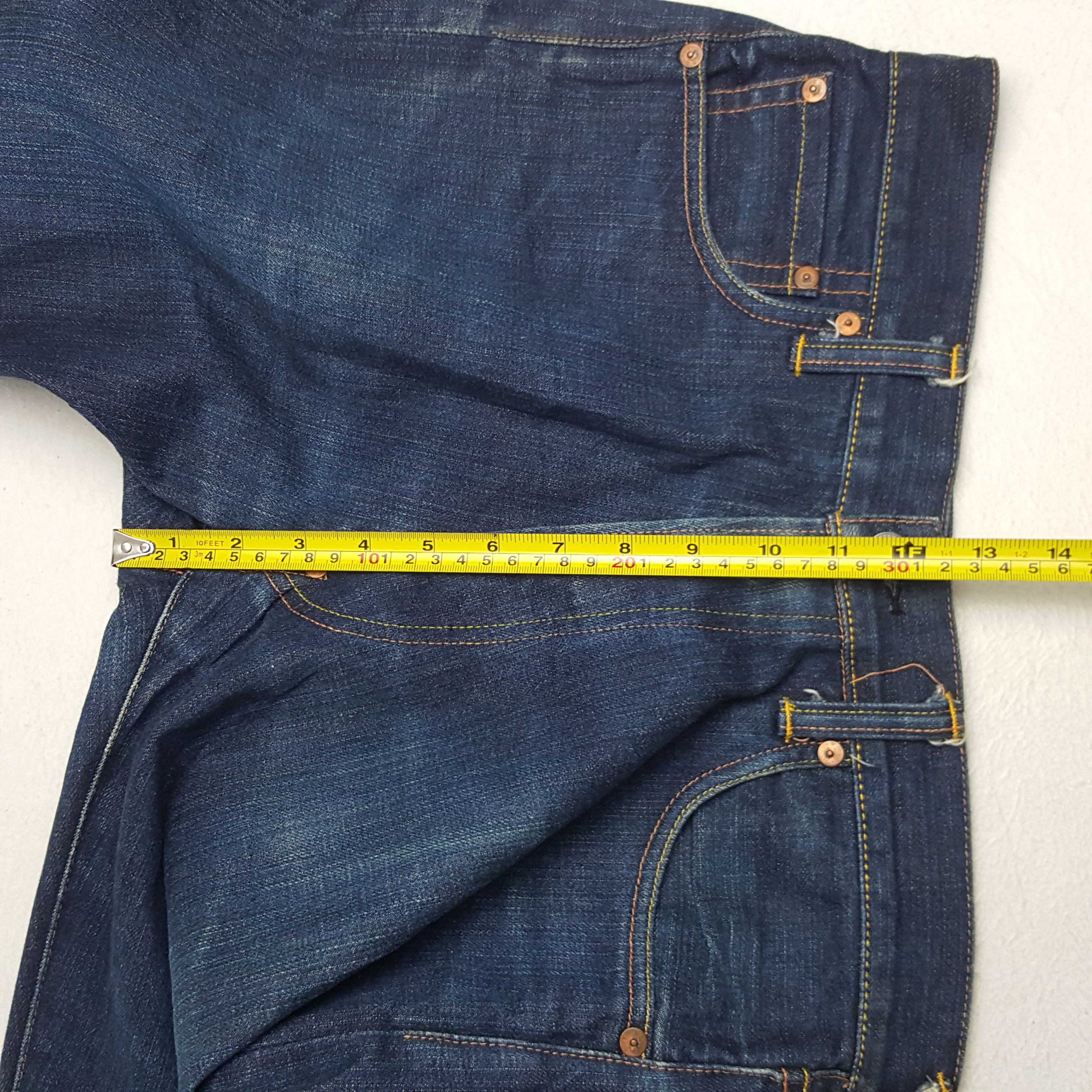 Evisu × Vintage Vintage Evisu Japan Custom Art Daicock Denim Jeans Size US 29 - 8 Thumbnail