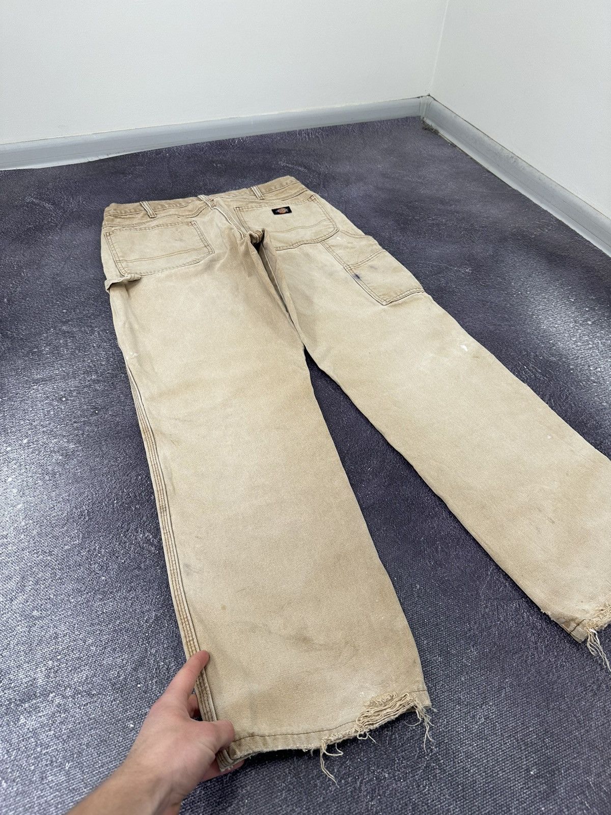 Dickies Vintage Dickies Faded Carpenter Baggy USA Opium Work Pants Size US 36 / EU 52 - 3 Thumbnail