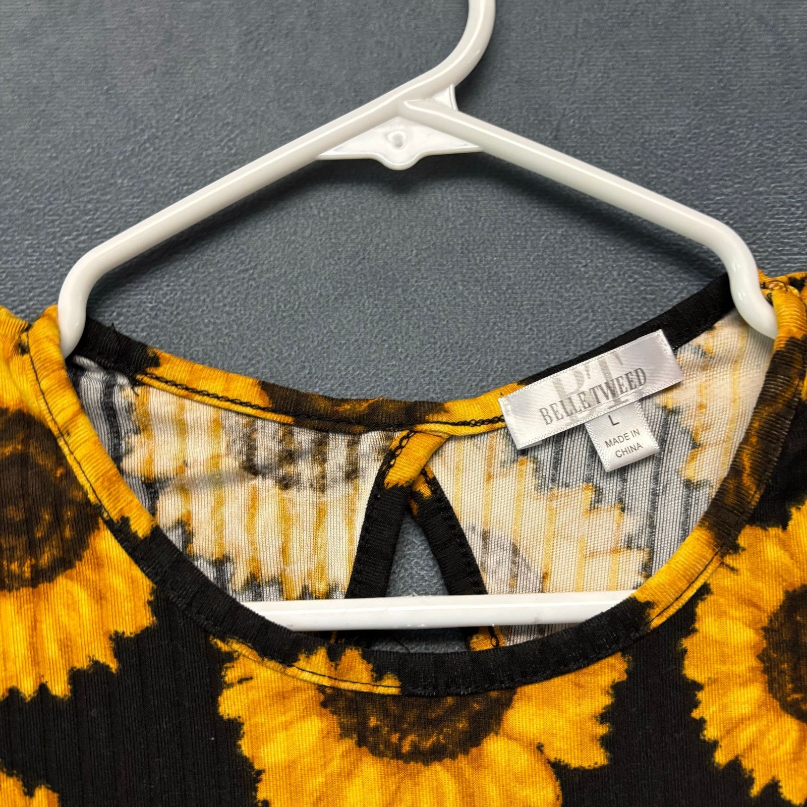 Other Belle Tweed Cropped Criss Cross Lace Shirt Chic Cottagecore Size L / US 10 / IT 46 - 3 Thumbnail