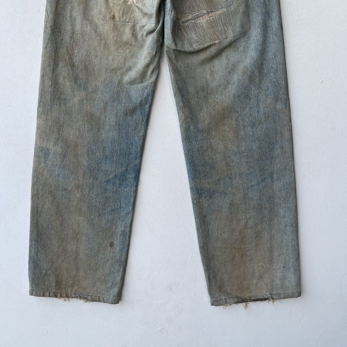 Levi's Thrashed Levi's 543 Reworked Anime Pop-Art Boro Sashiko Size US 30 / EU 46 - 10 Thumbnail