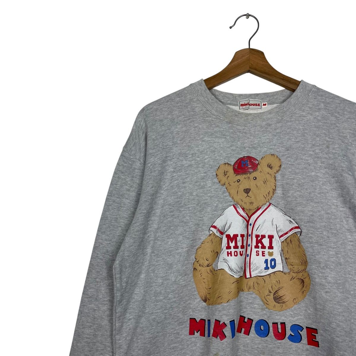 Vintage Vintage Miki House Big Logo Crewneck Sweatshirt Size US M / EU 48-50 / 2 - 6 Thumbnail