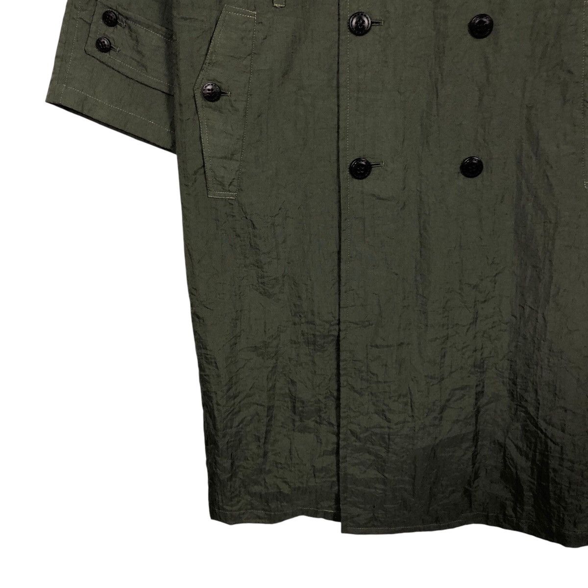 Japanese Brand × Vintage 📌Rich Green Vintage Long Jacket San-Entry Bondage Parachute Size US M / EU 48-50 / 2 - 6 Thumbnail