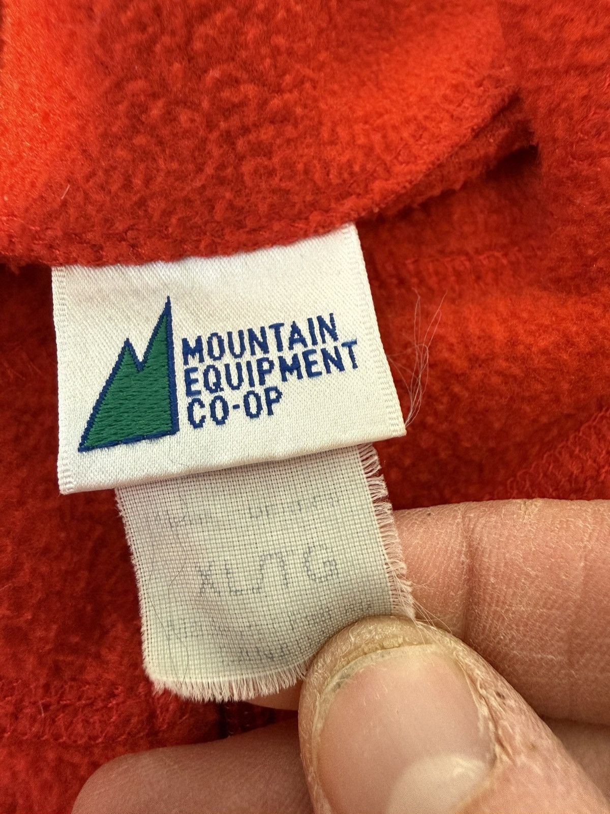 Mountain Equipment Company Vintage Made in Canada MEC Sleeveless Fleece Vest Size US XL / EU 56 / 4 - 7 Thumbnail