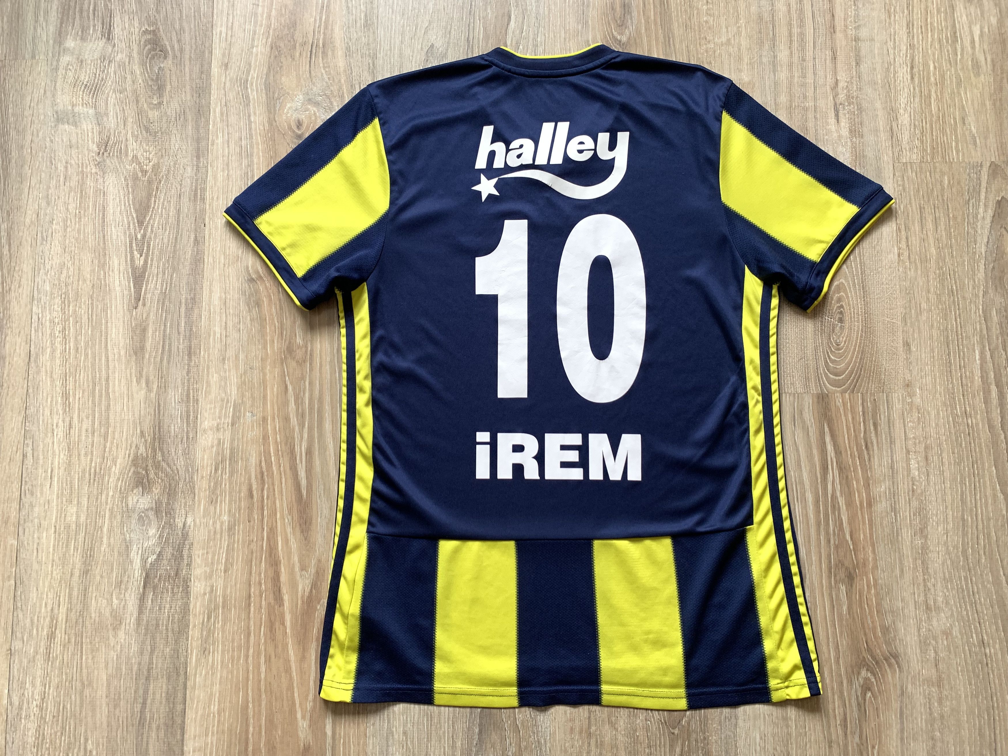 Adidas × Vintage Rare Adidas Fenerbahce Home Shirt #10 iREM Size US M / EU 48-50 / 2 - 2 Thumbnail