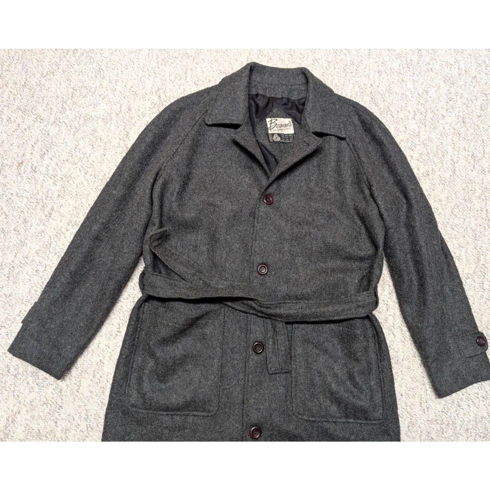 Vintage VINTAGE belted coat Nike? Size US M / EU 48-50 / 2 - 7 Thumbnail