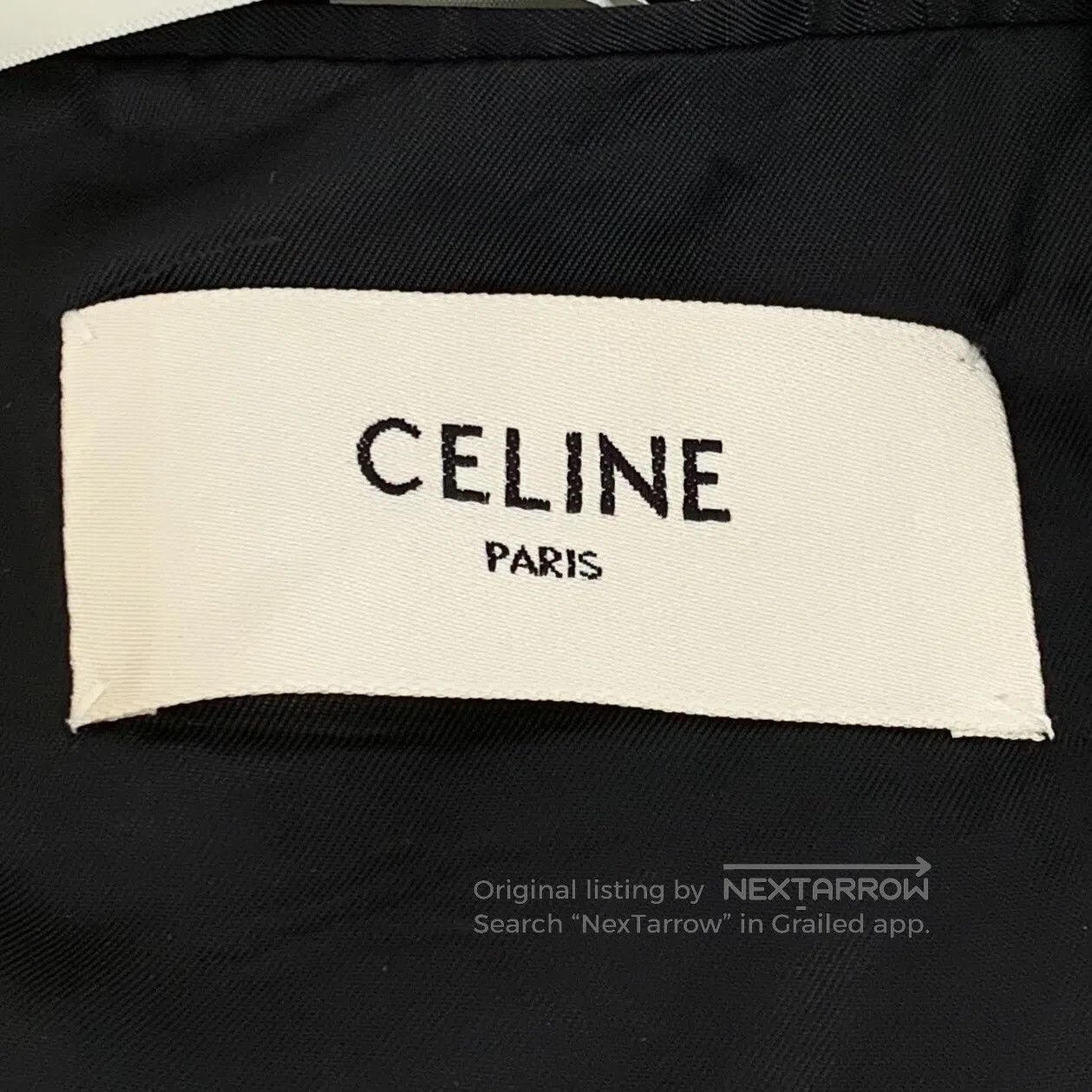 Celine CELINE Brown Plaid Wool Notched Collar Double-breasted Lon Size XXS / US 00 / IT 34 - 5 Thumbnail