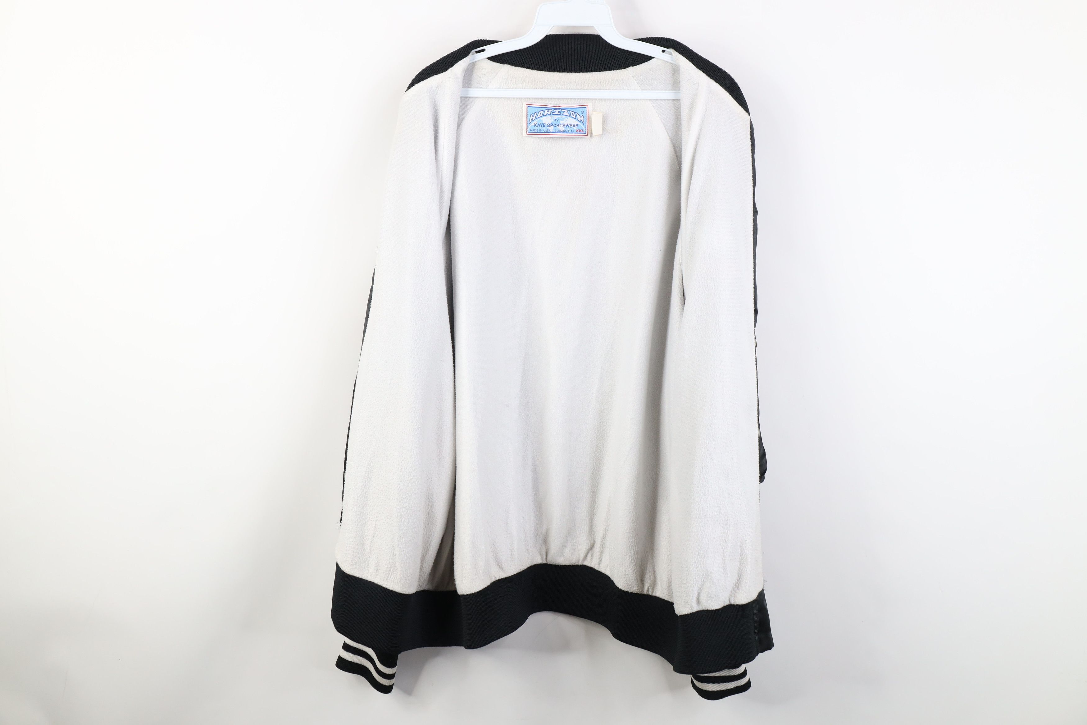 Vintage Vintage 80s GM General Motors Proud Satin Bomber Jacket USA Size US XXL / EU 58 / 5 - 11 Thumbnail