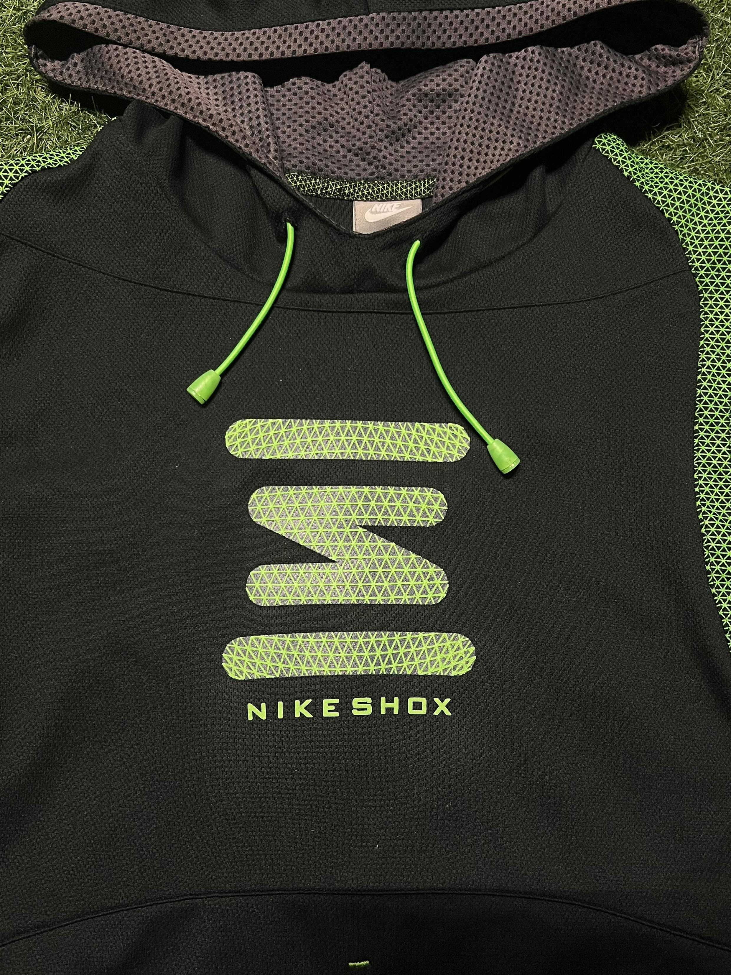 Nike Nike Shox Vintage Sleeveless 2000Hoodie Black Y2K Size US M / EU 48-50 / 2 - 5 Thumbnail