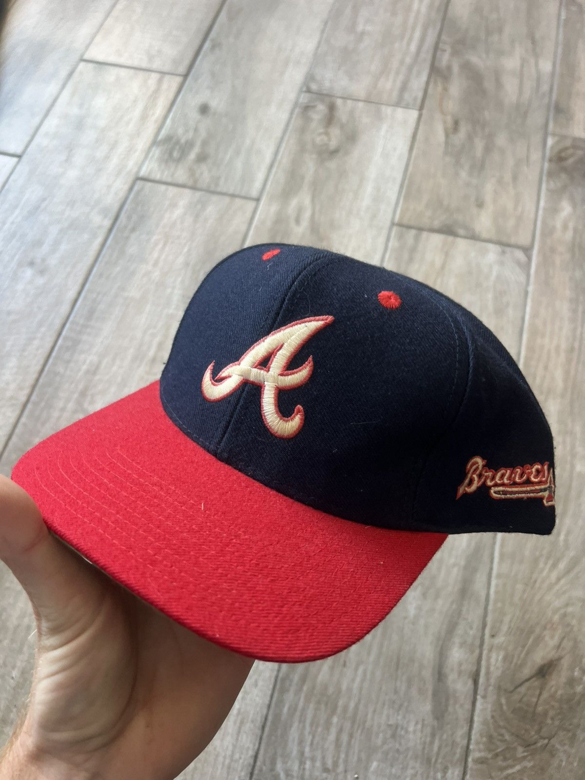 Other 1997 Braves Vintage Hat Size ONE SIZE - 3 Thumbnail