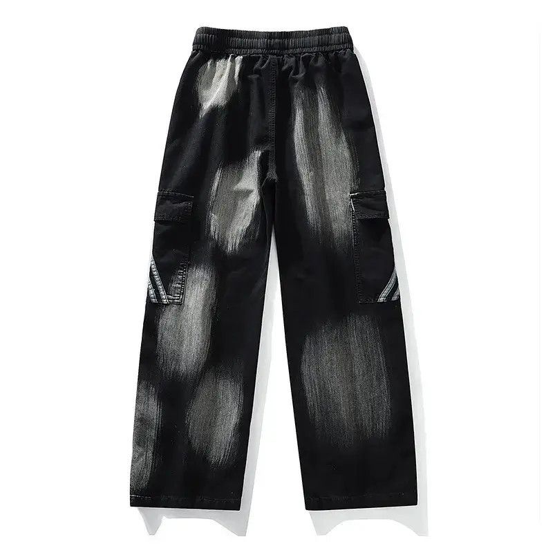 Japanese Brand Retro straight leg casual wide leg jeans Size US 30 / EU 46 - 3 Thumbnail