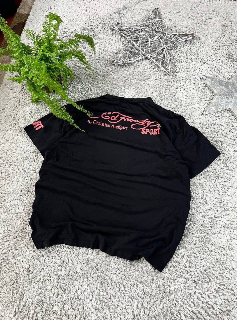 Christian Audigier × Ed Hardy Ed Hardy T-Shirt Streetwear Big Logo Y2k Rare Vintage Size US XL / EU 56 / 4 - 3 Thumbnail