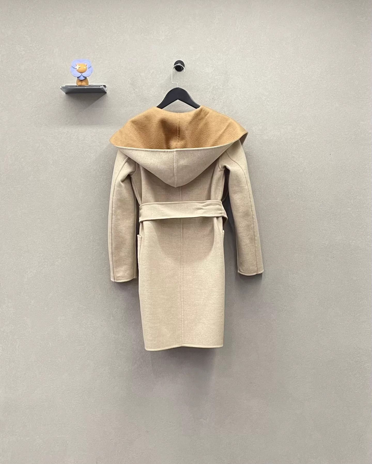 Max Mara Max Mara Classic Wool Double-Faced Camel Colorblock Coat 34 Size XS / US 0-2 / IT 36-38 - 6 Thumbnail