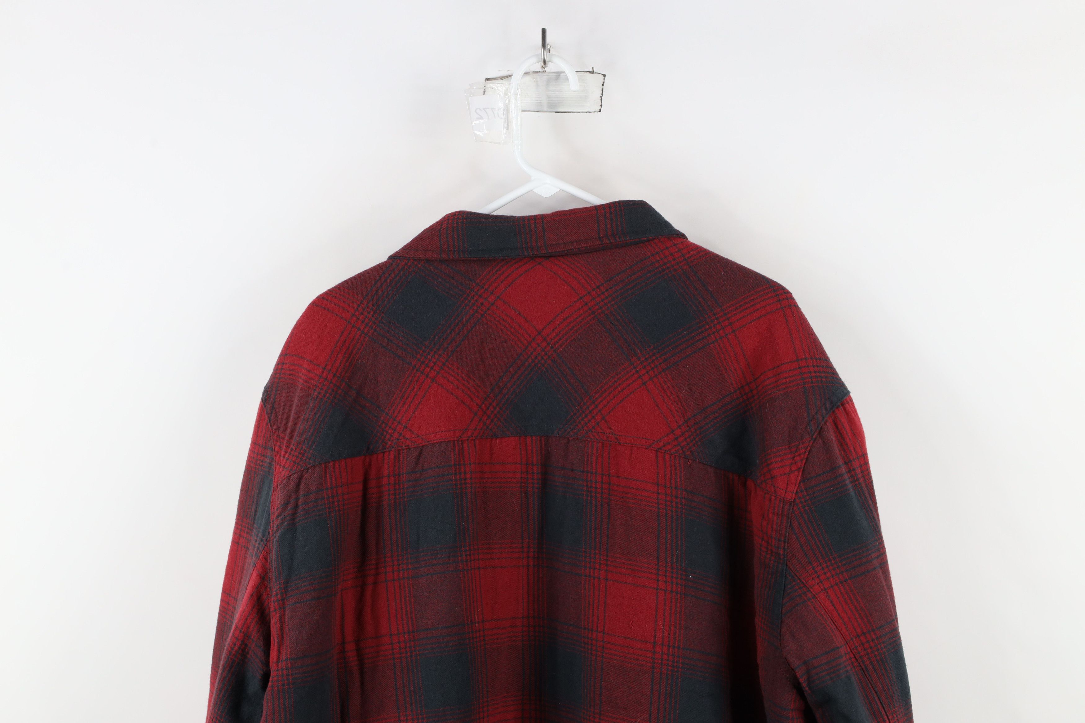 Vintage Vintage 90s Big Mac Pile Fleece Lined Flannel Shirt Jacket Size US XXL / EU 58 / 5 - 10 Thumbnail