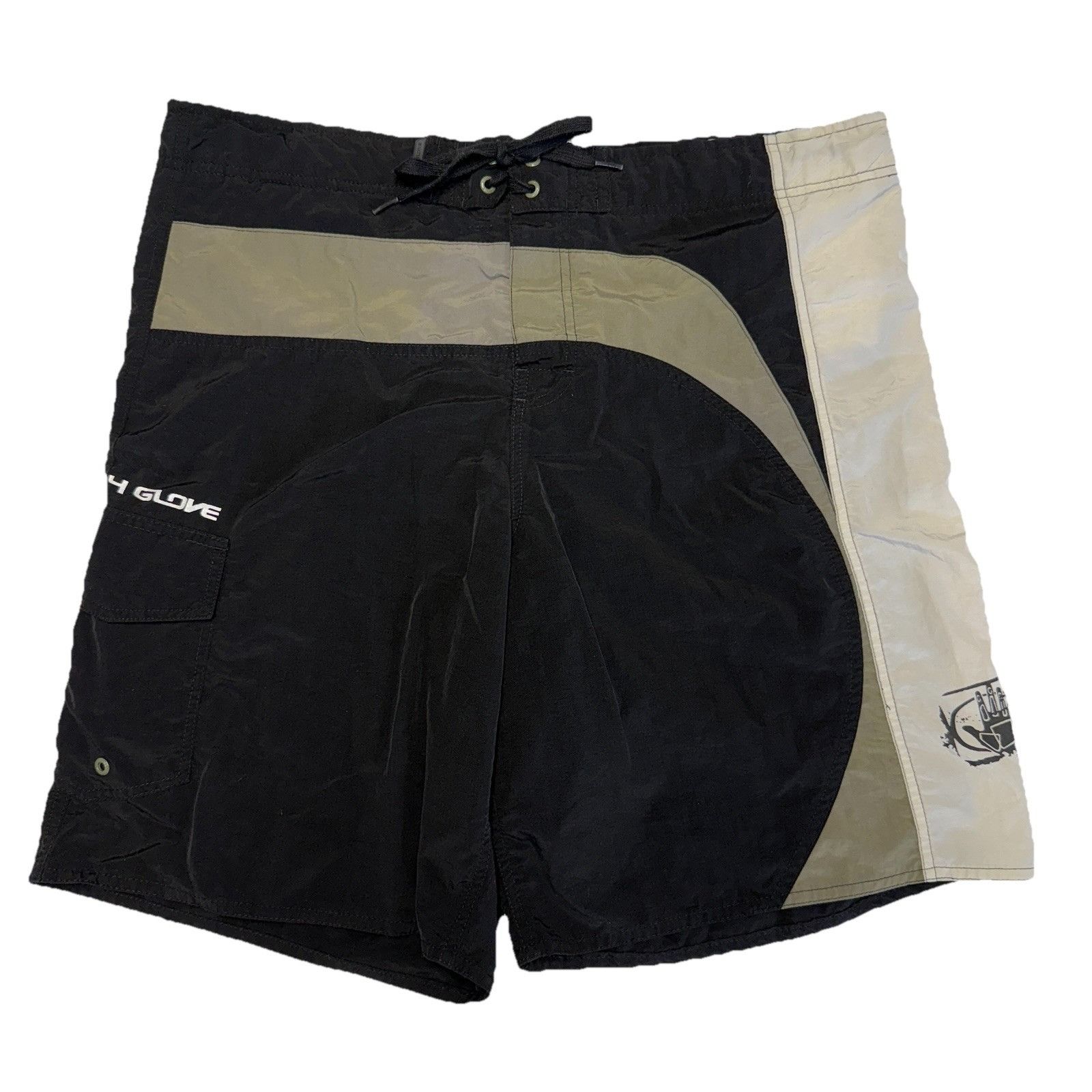 Body Glove Body Glove Swim Trunks Board Shorts Mesh Lined Black Mens 39 Size US 39 - 1 Thumbnail