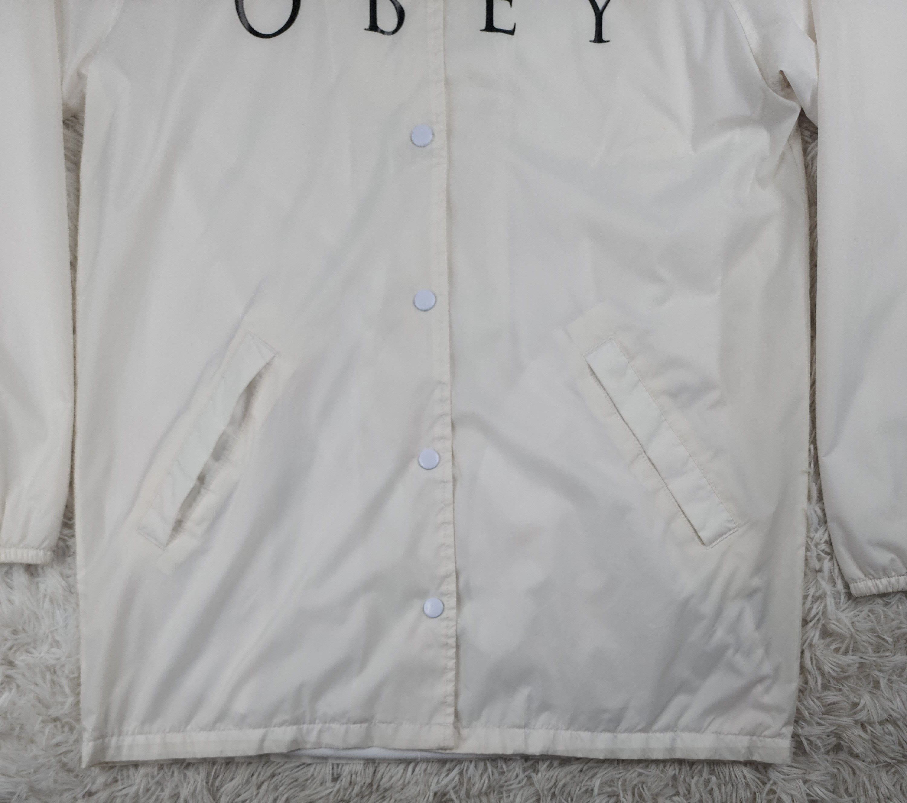 Obey OBEY Worldwide windbreaker buttoned jacket Size US M / EU 48-50 / 2 - 4 Thumbnail