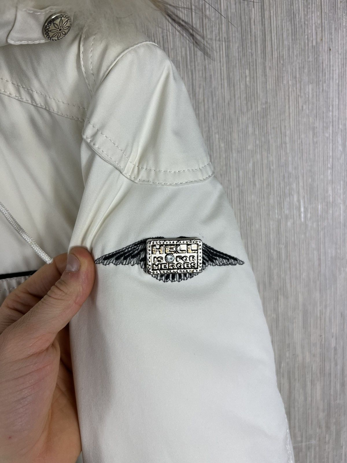 Moncler Vintage Hell is for Heroes y2k real fur ski juicy jacket Size L / US 10 / IT 46 - 8 Thumbnail