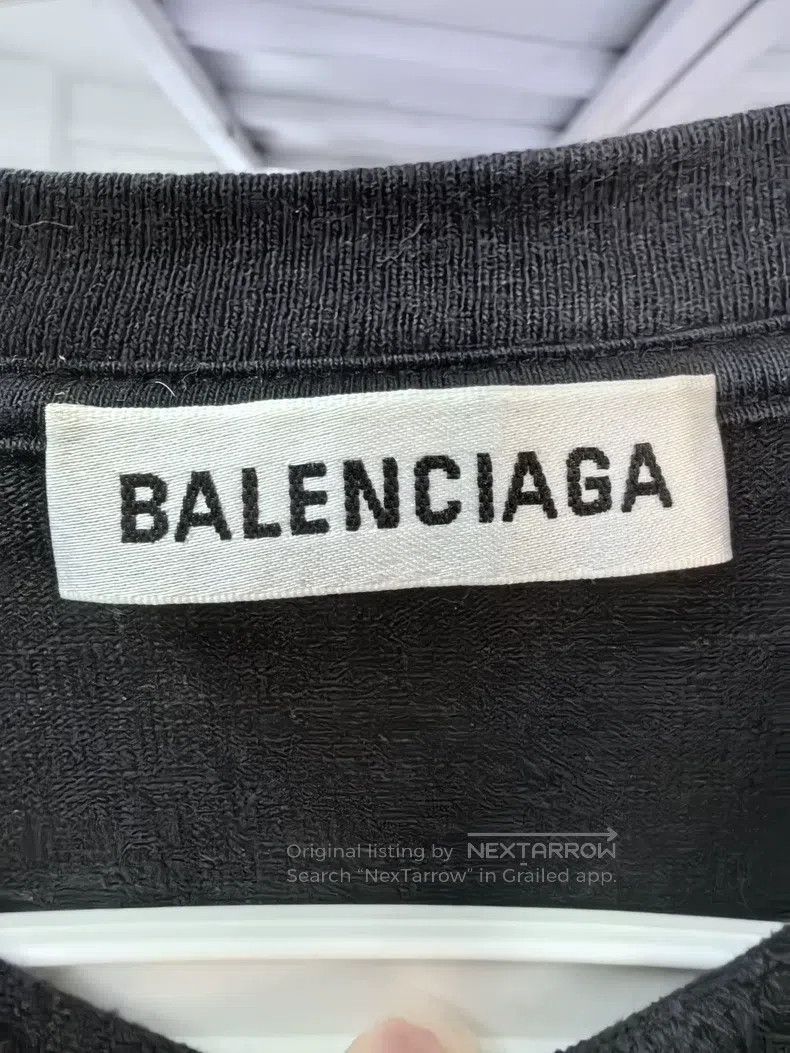 Other Balenciaga Crew Letter Print Round Neck Short Sleeve T-Shi Size US XS / EU 42 / 0 - 3 Thumbnail