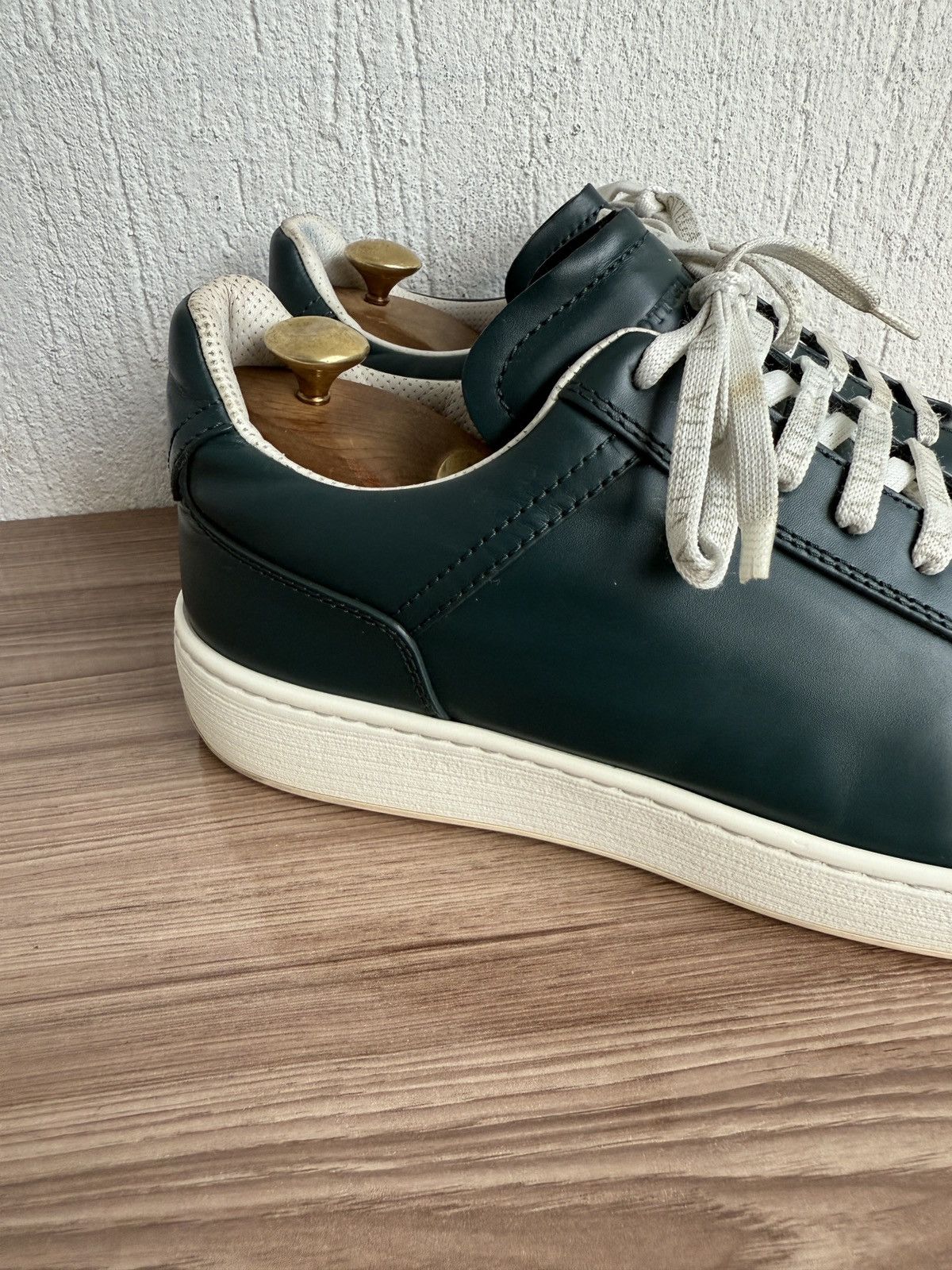 Bottega Veneta Jade green🟢 bolt sneakers Size US 11 / EU 44 - 13 Thumbnail