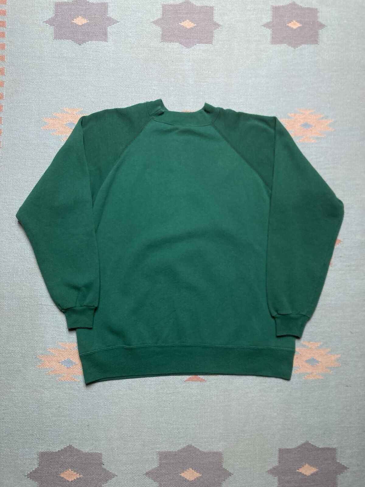 Hanes × Vintage 80s sweatshirt Christmas sweater cat kitty mistletoe snow L Size US L / EU 52-54 / 3 - 6 Thumbnail