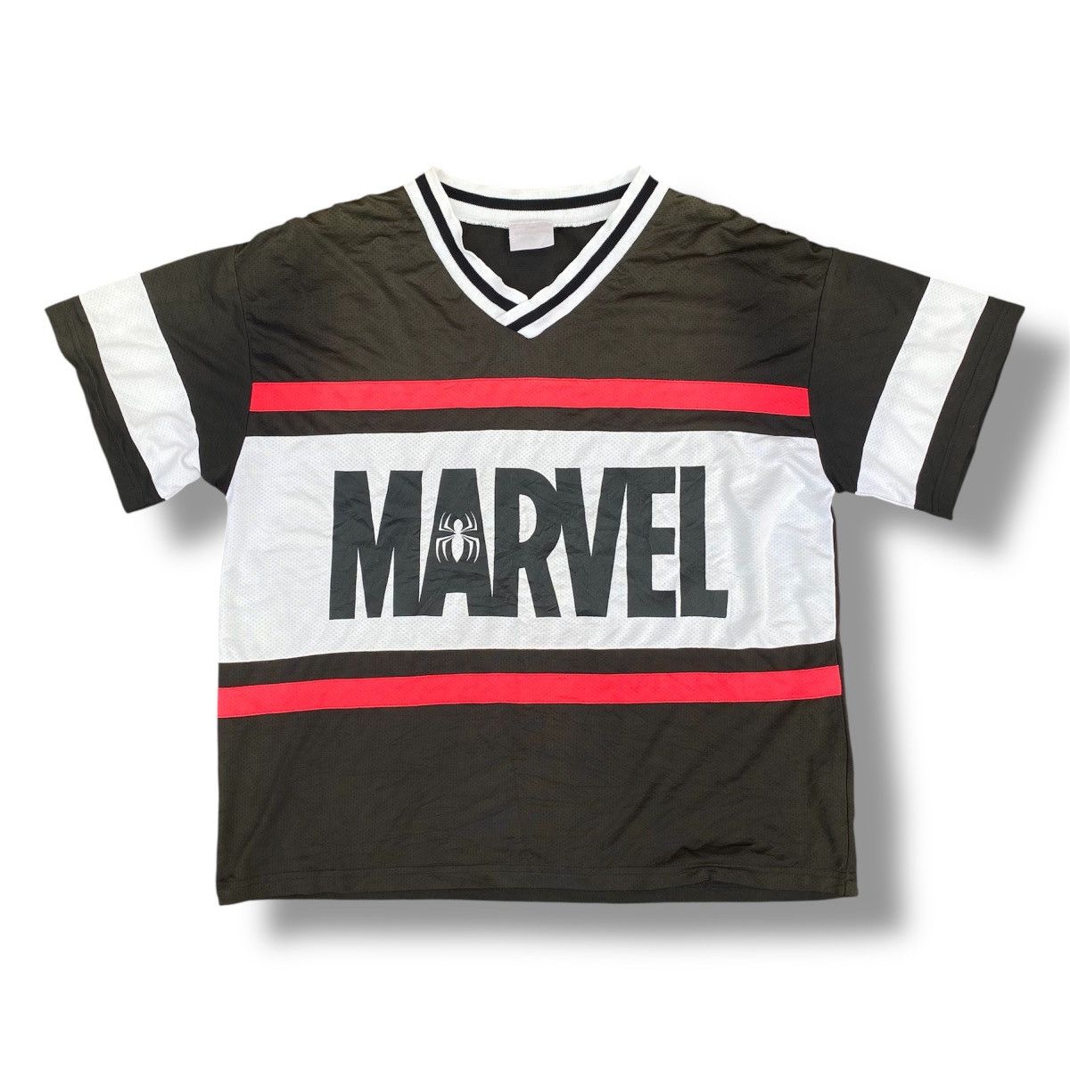 Marvel Comics Vintage 90s Marvel Spiderman Jersey. #F4 Size US M / EU 48-50 / 2 - 1 Thumbnail