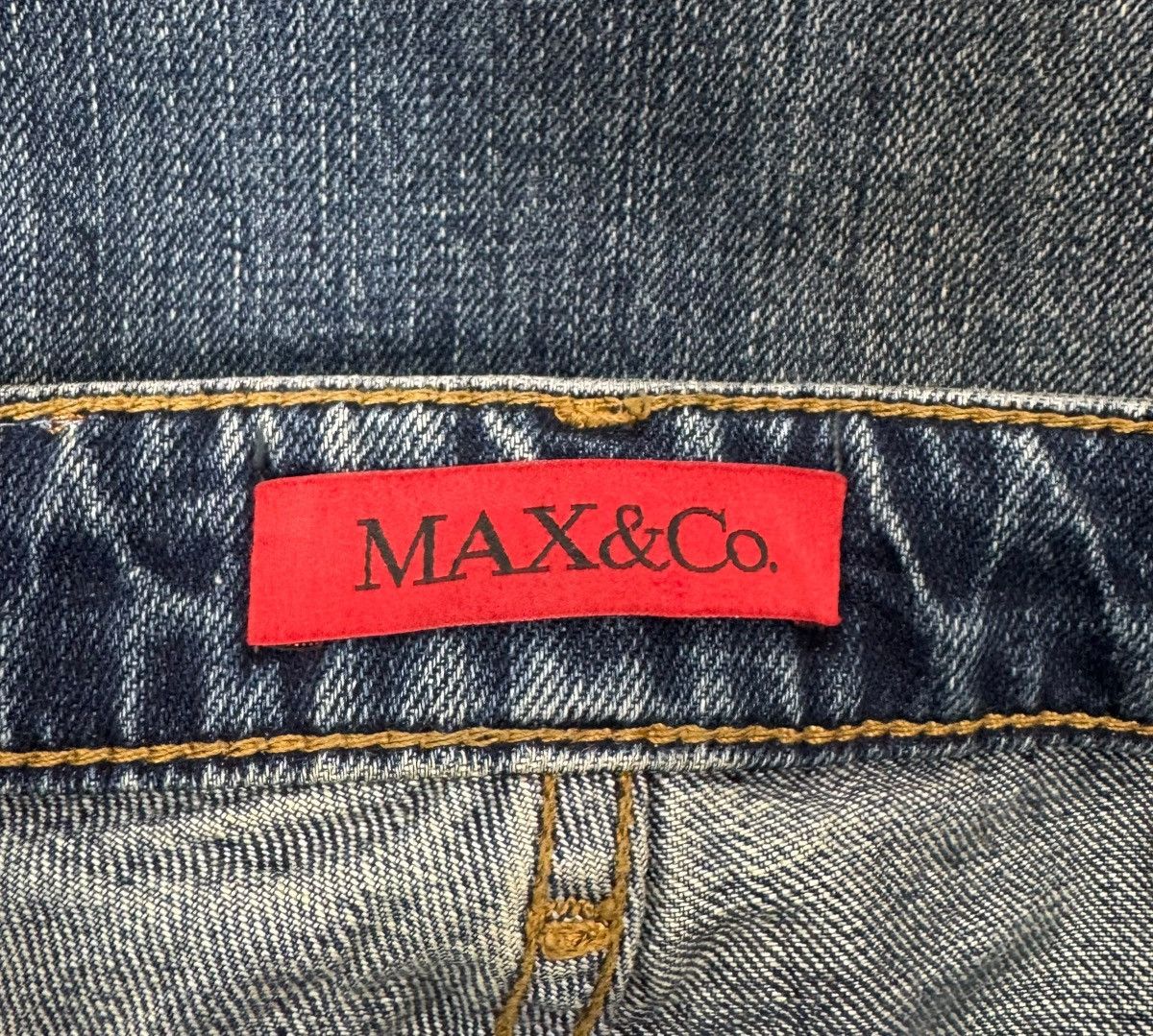 MAX&Co. Max & Co Wide Leg Jeans size 27 Max Mara Line Size 27" / US 4 / IT 40 - 11 Thumbnail