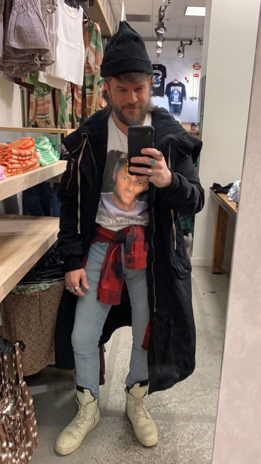 Rick Owens Drkshdw Exploder Long Parka Size US M / EU 48-50 / 2 - 8 Thumbnail