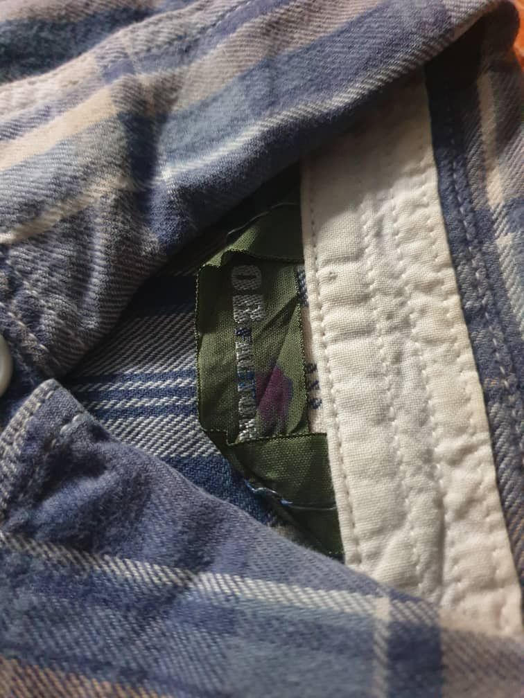 FOB Factory 💥Fob Factory checkered Japanese brand chambray shirt Size US S / EU 44-46 / 1 - 2 Thumbnail