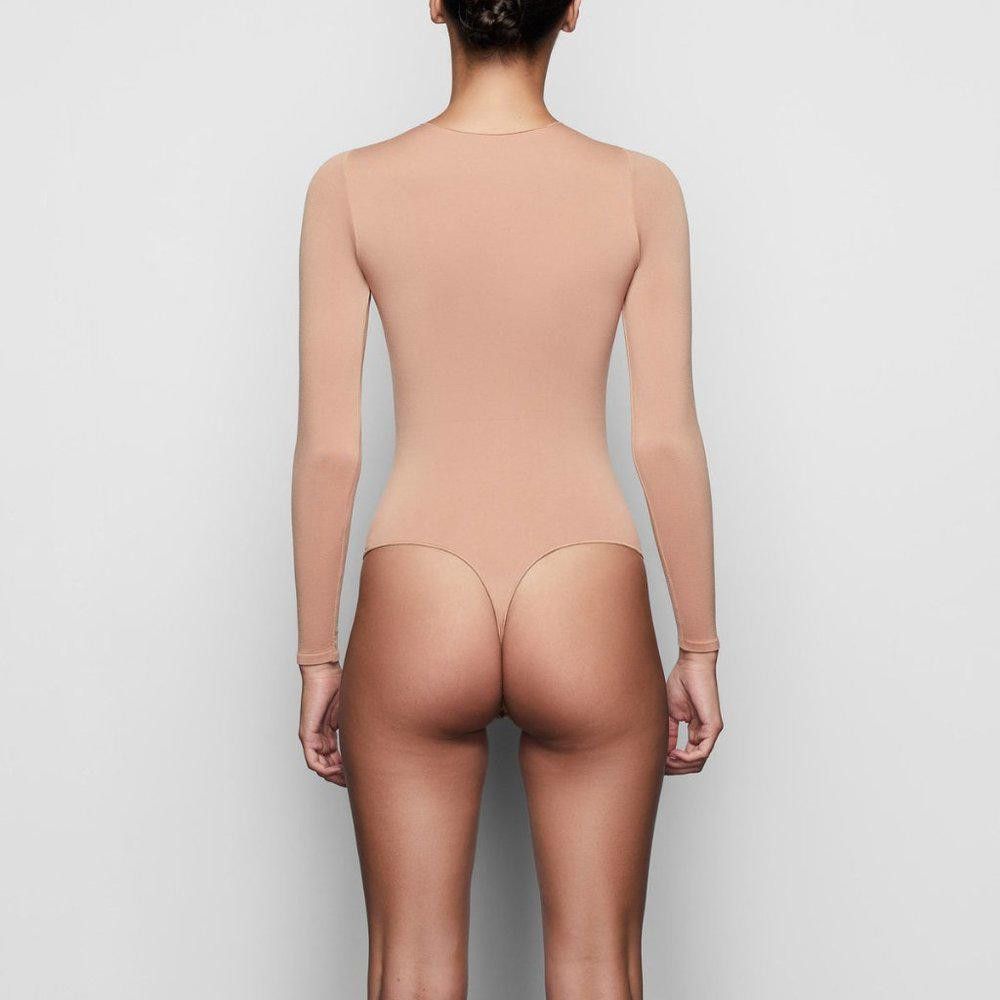 Designer CT746 Skims NWOT ESSENTIAL CREW NECK BODYSUIT Sienna L/XL Size L / US 10 / IT 46 - 3 Thumbnail