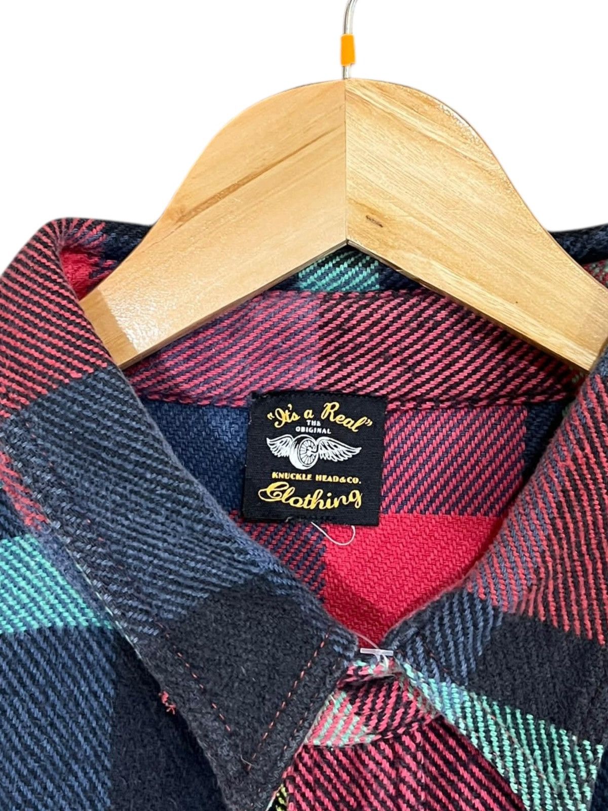 TOYS McCOY × The Real McCoy's × Vintage Real McCoy Knucklehead Flannel Shirt Size US M / EU 48-50 / 2 - 3 Thumbnail
