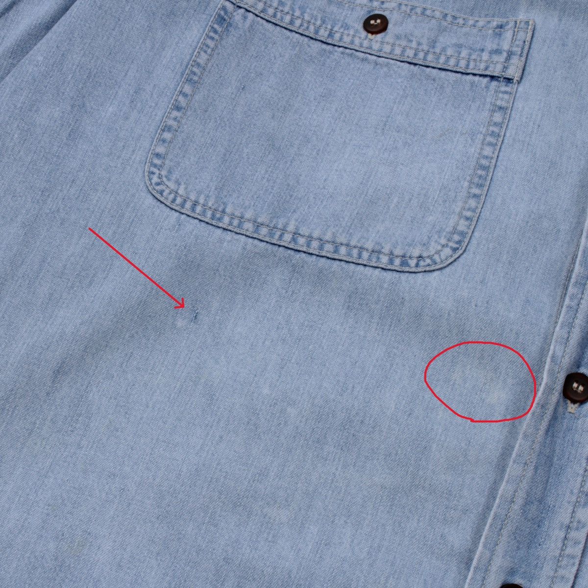 Levi's × Vintage LEVIS Vintage 3 in 1 Collar Guaranteed Jeans Denim Shirt Size US L / EU 52-54 / 3 - 13 Thumbnail