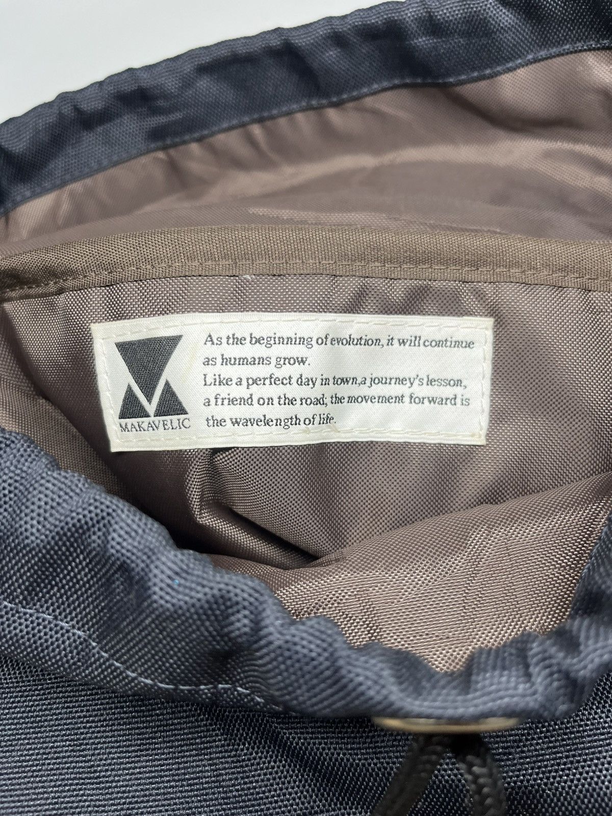 Makaveli Authentic MAKAVELIC Double Buckle Rucksack Backpack Flap Size ONE SIZE - 12 Thumbnail
