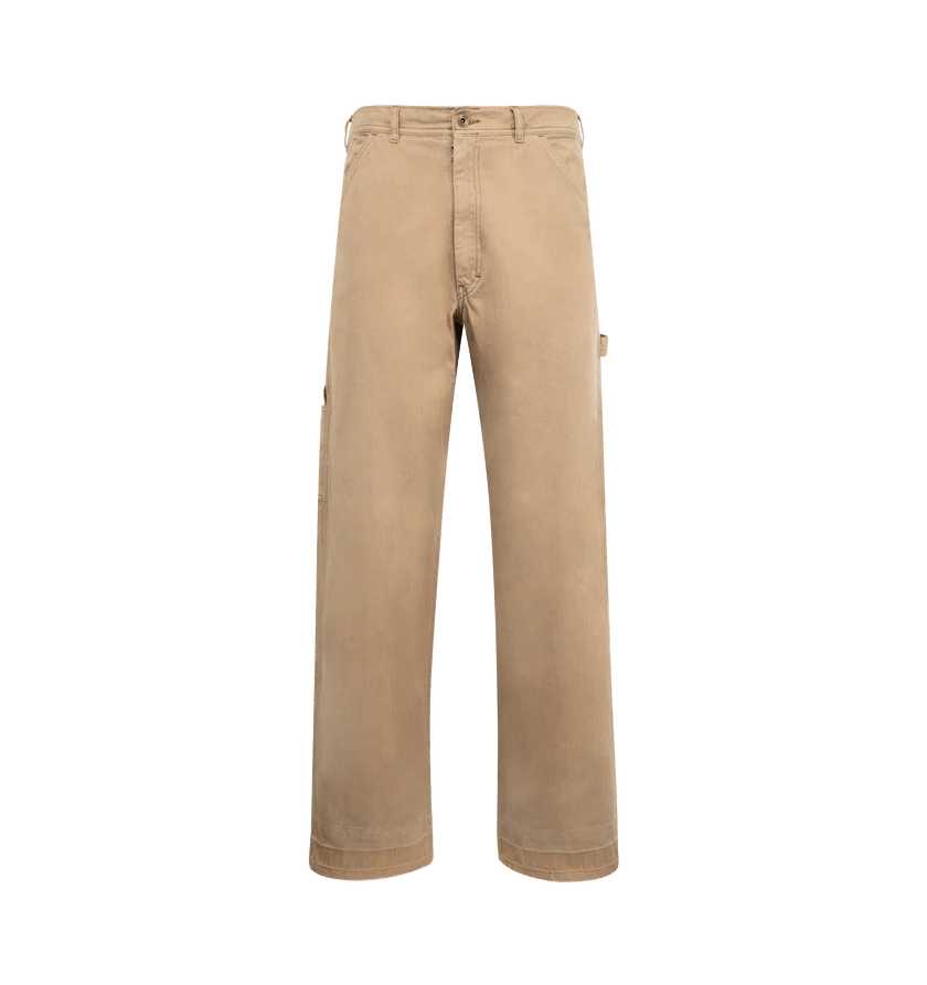 Maison Margiela o1h1sh11225 5 Pocket Pants in Beige Size US 34 / EU 50 - 1 Thumbnail