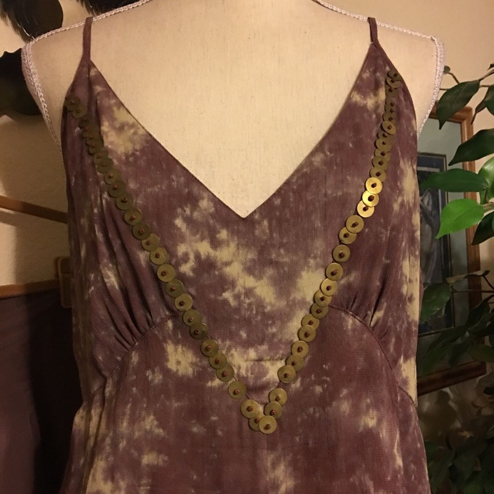 Other Metro Style light plum tunic top and pant set Size 34" / US 12 / IT 48 - 3 Thumbnail