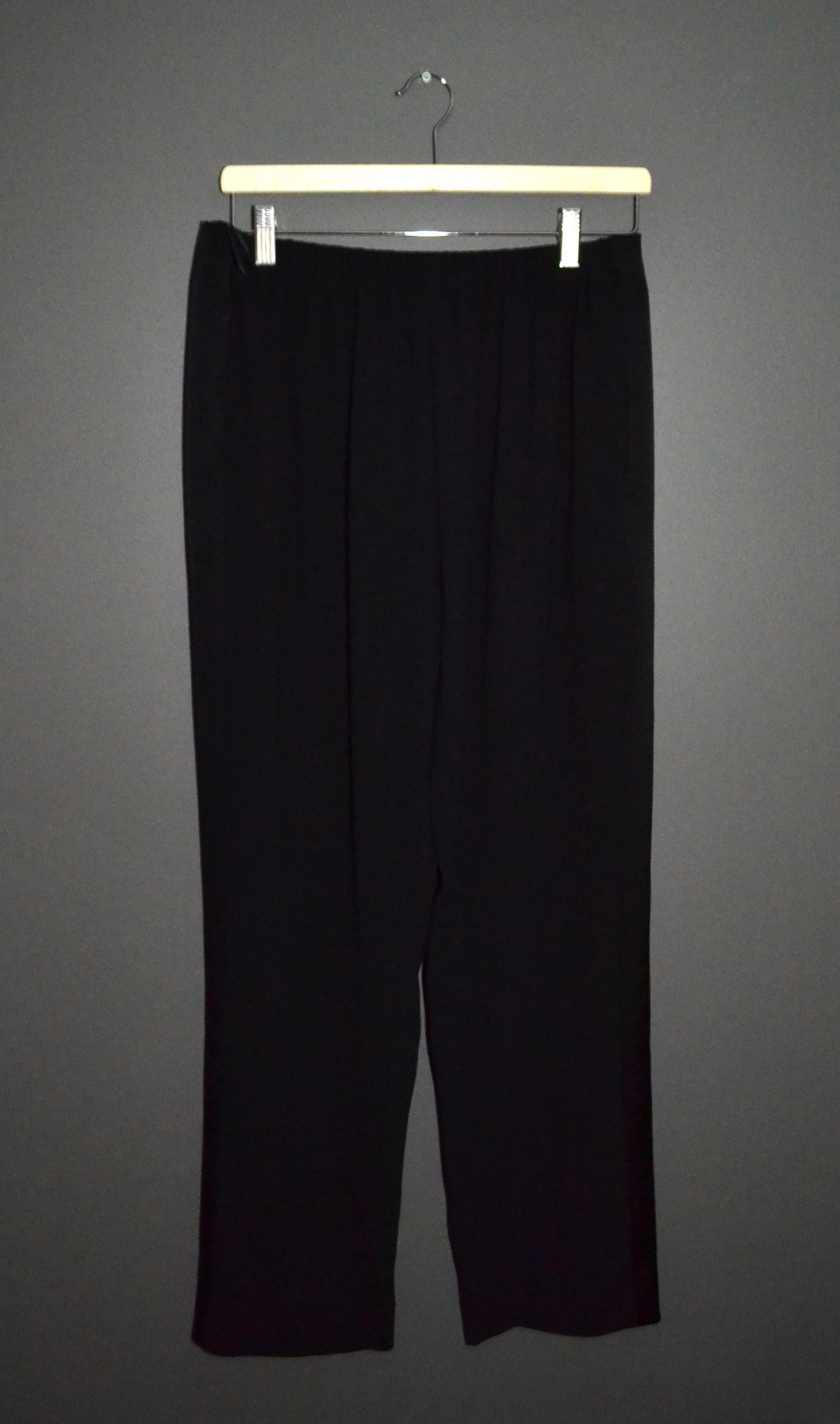 Kenzo Kenzo Black Casual Trousers Pants Women's 40 Side Stripe Size 27" / US 4 / IT 40 - 1 Thumbnail