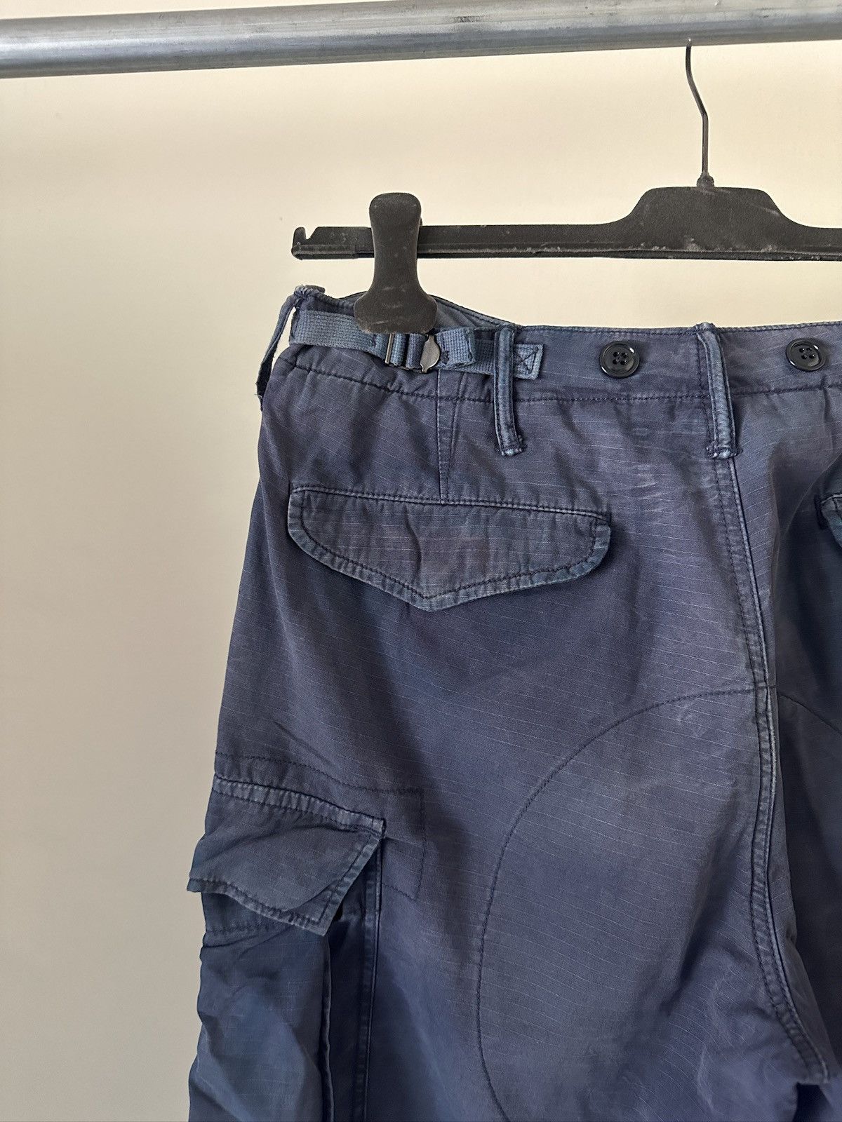 Polo Ralph Lauren 2000s Polo Ralph Lauren Military Ripstop Faded Cargo Pant Size US 32 / EU 48 - 10 Thumbnail