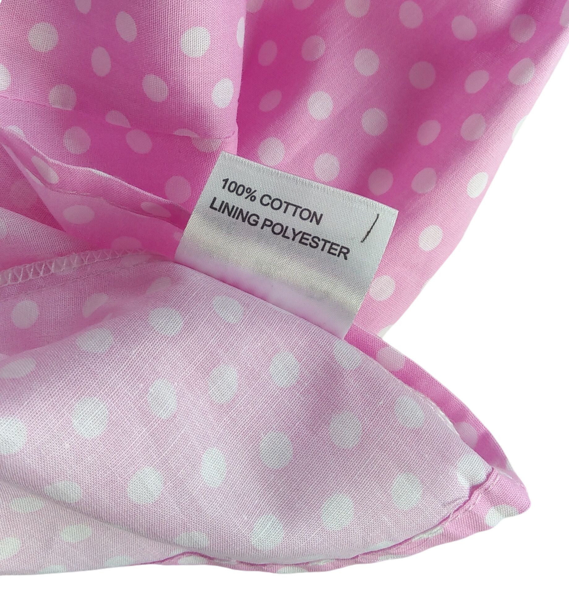 Other Vintage Polka Dots Blouses Cotton Tops Women (pink white) Size XL / US 12-14 / IT 48-50 - 8 Thumbnail